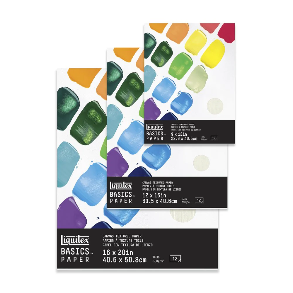 Basics Acrylic Paper Pad - 12x16 - Image 3