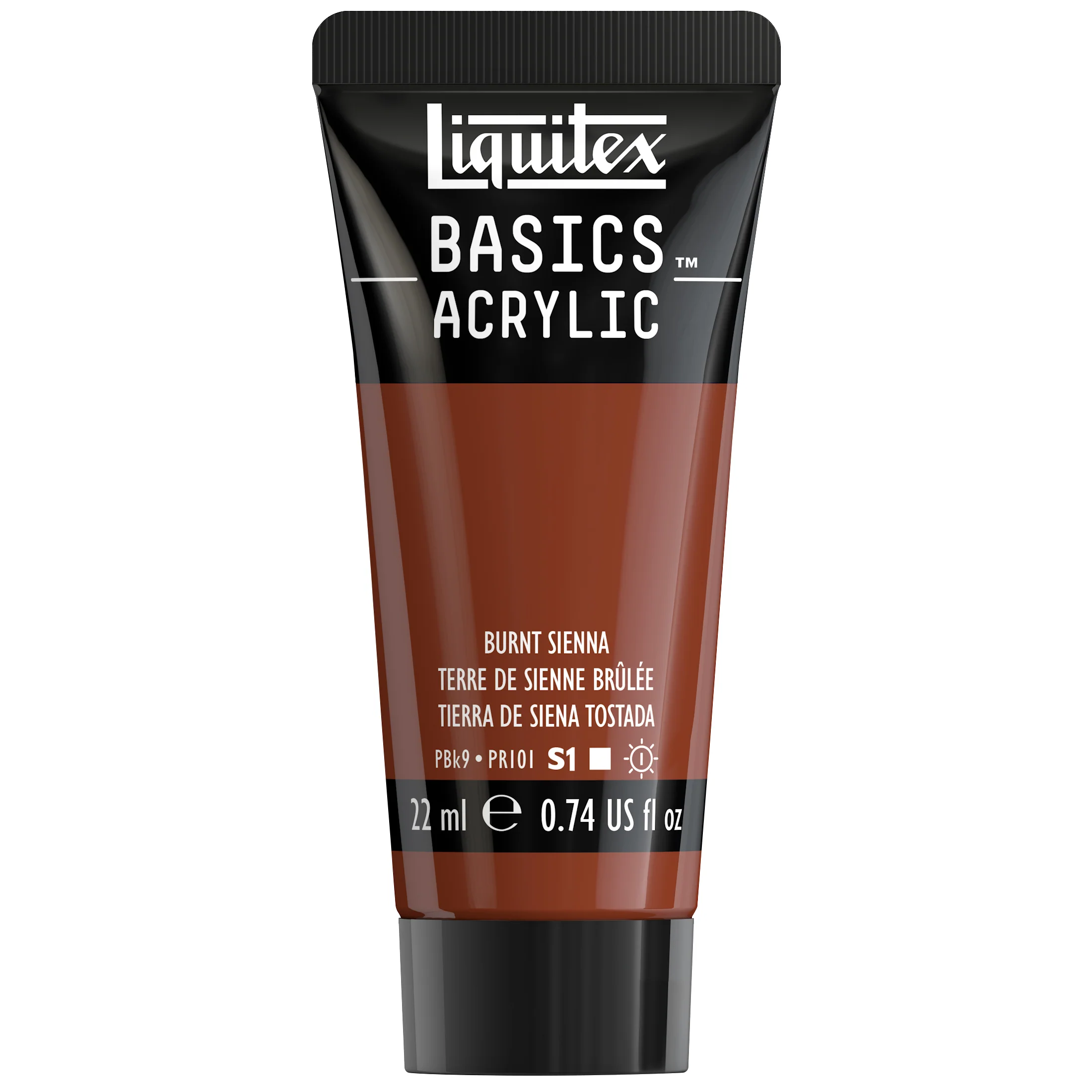 Basics Acrylic Color - Burnt Sienna - Image 2