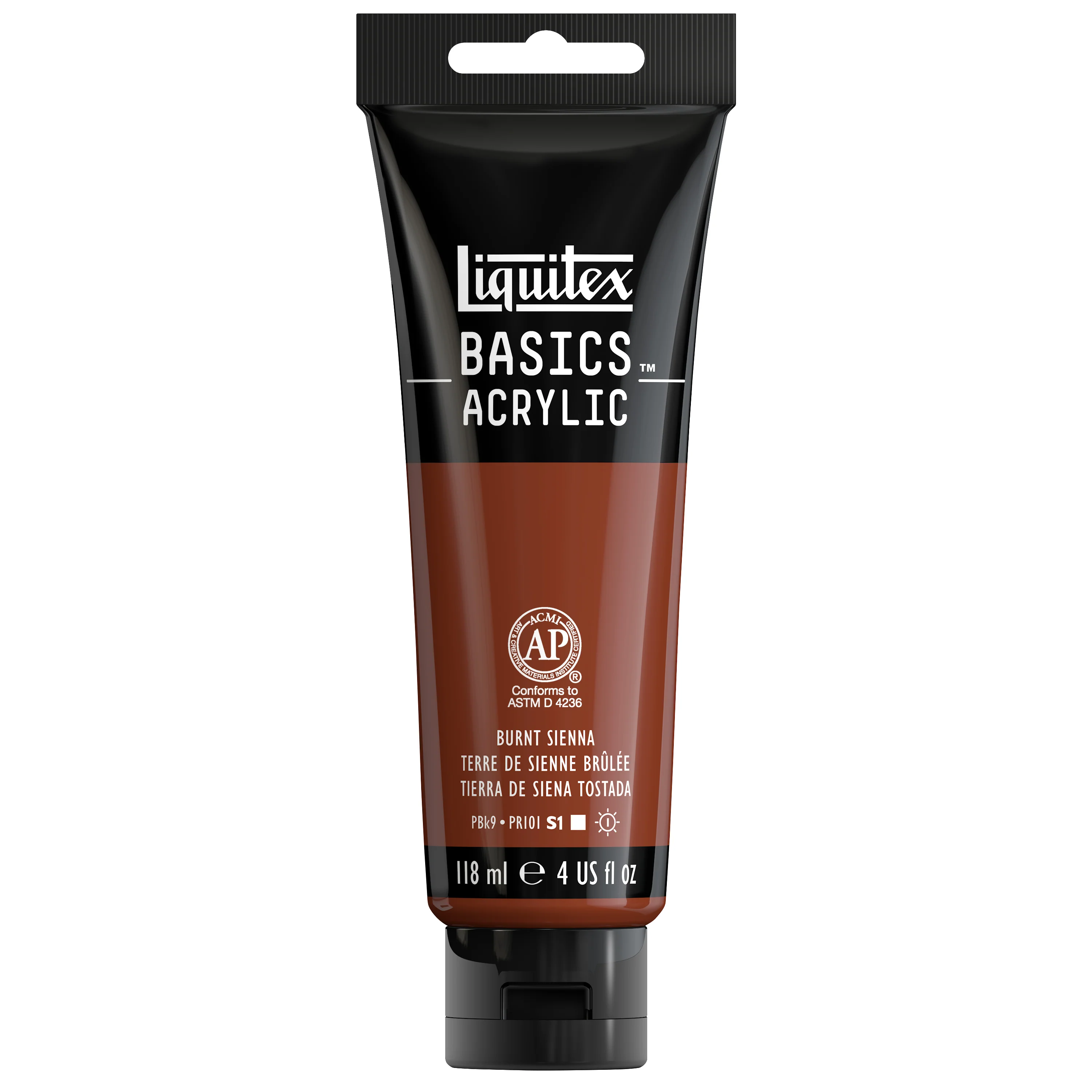 Basics Acrylic Color - Burnt Sienna - Image 3
