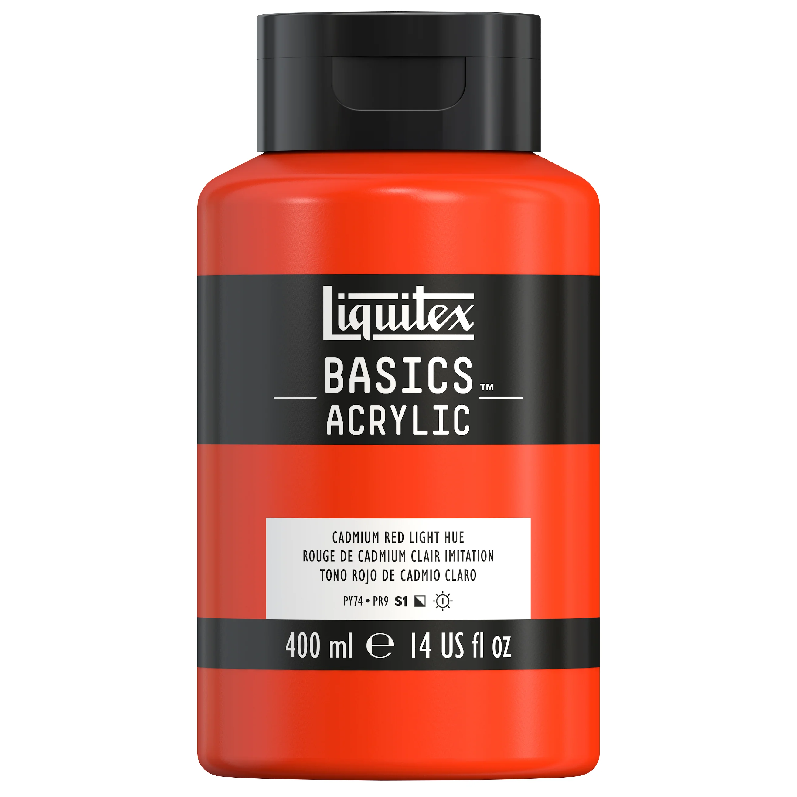 Basics Acrylic Color - Cadmium Red Light Hue - Image 5