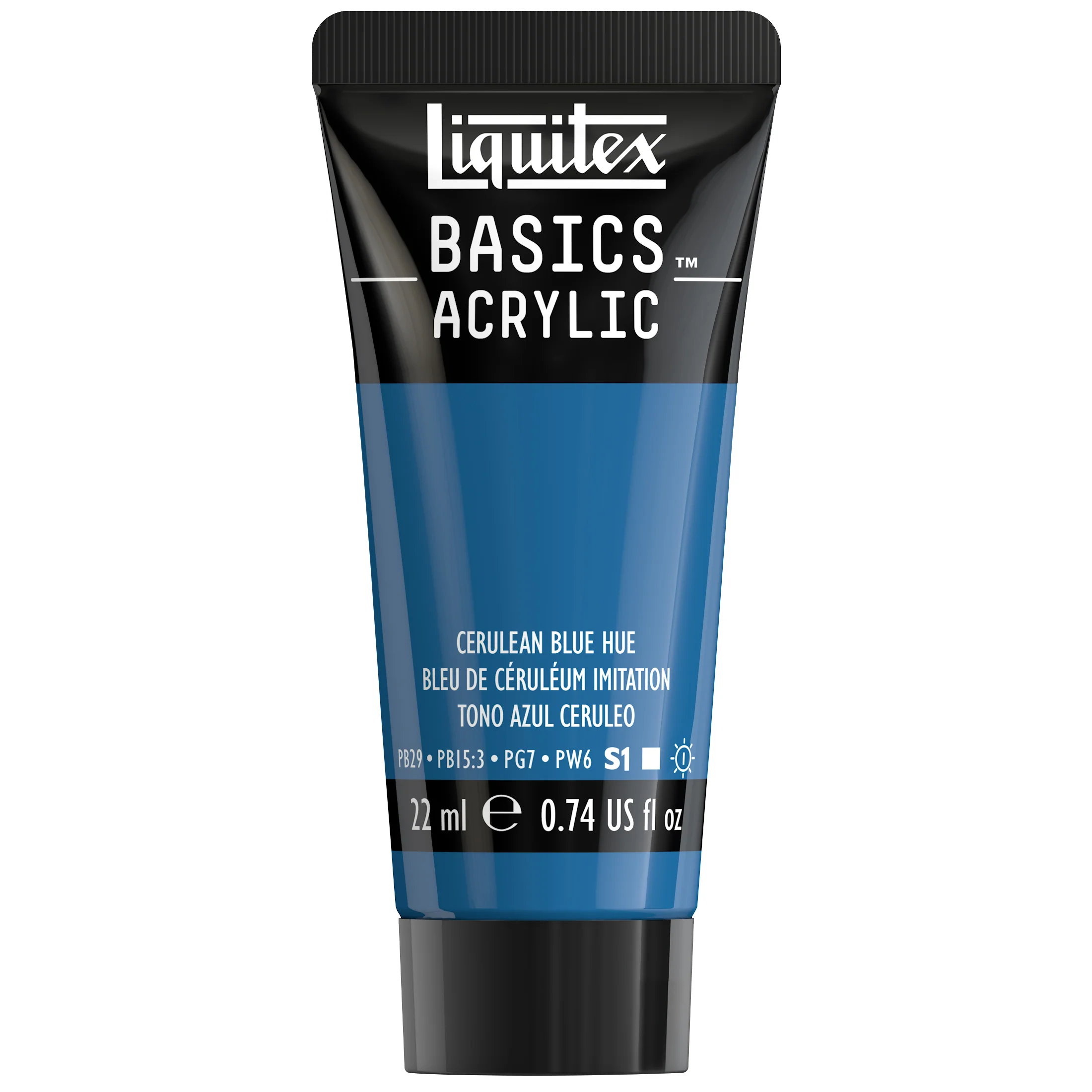 Basics Acrylic Color - Cerulean Blue Hue - Image 2