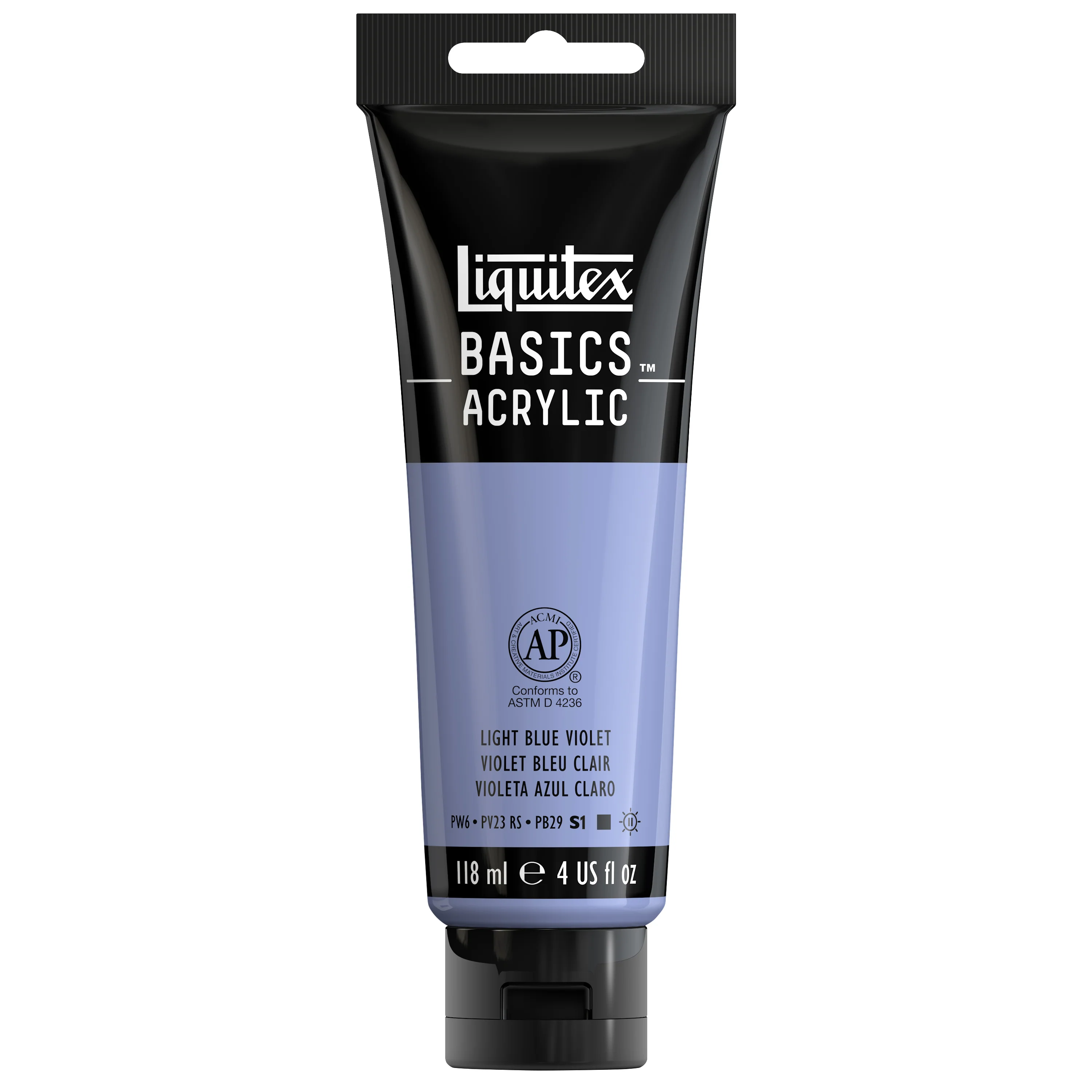 Basics Acrylic Color - Light Blue Violet - Image 3