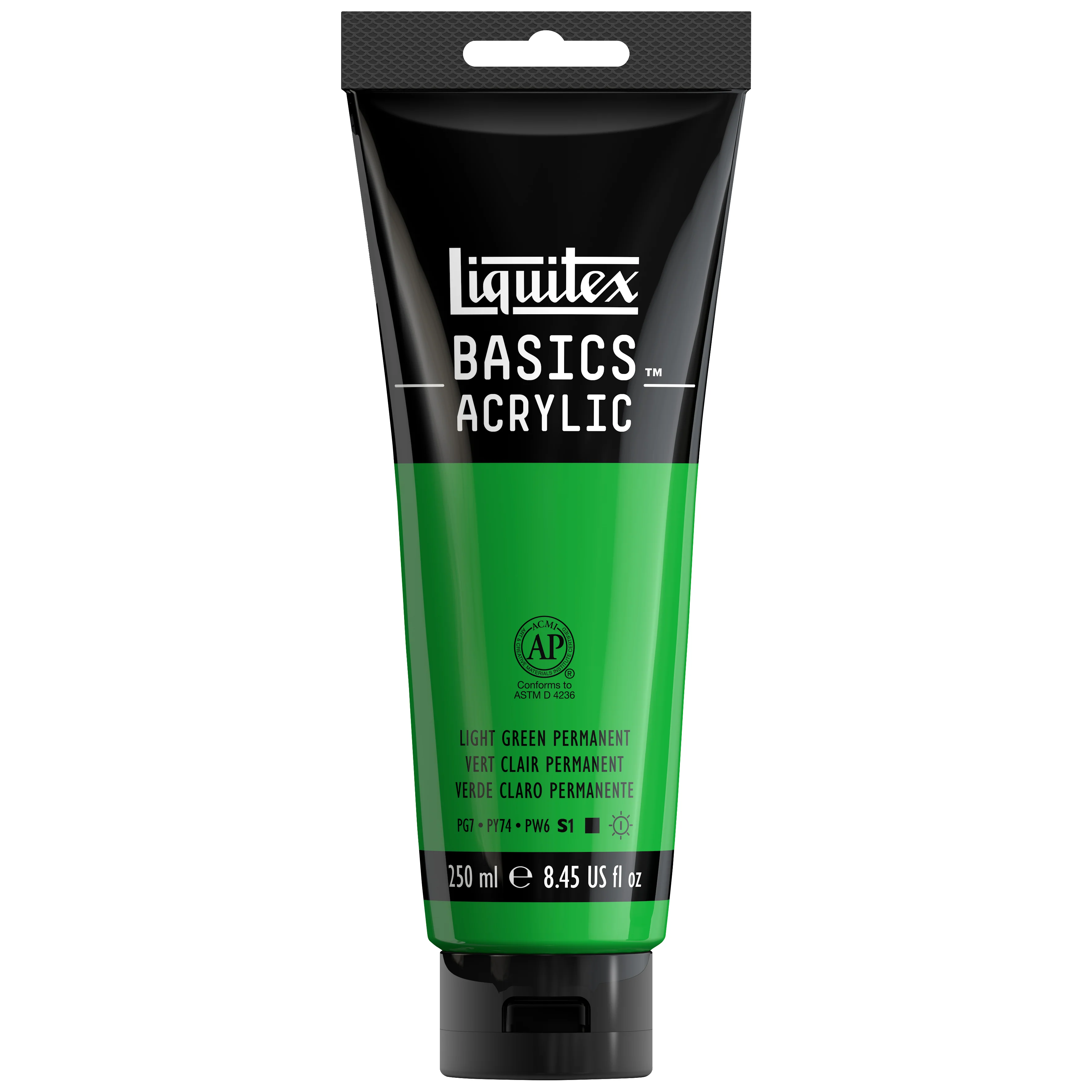 Basics Acrylic Color - Light Green Permanent - Image 4