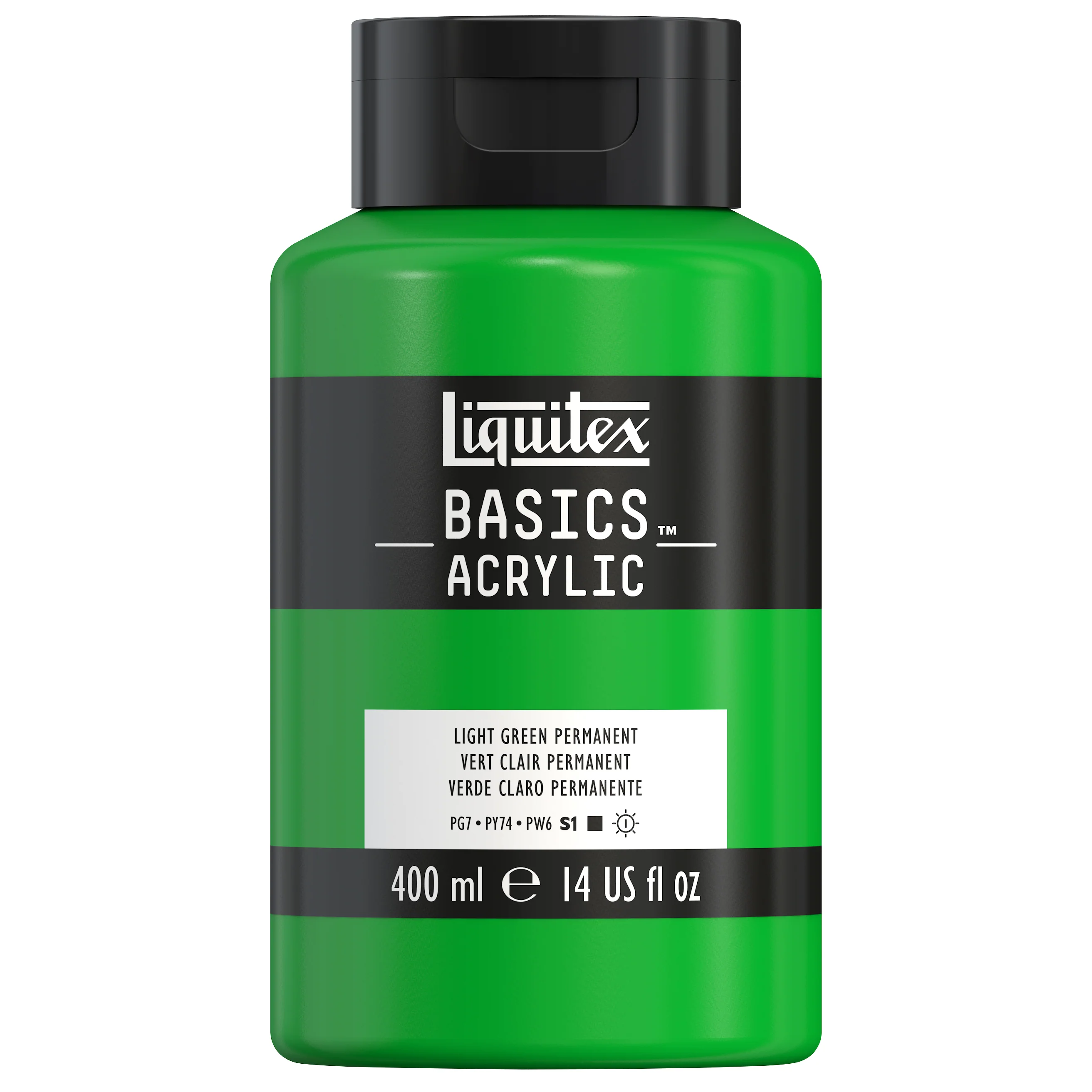 Basics Acrylic Color - Light Green Permanent - Image 5