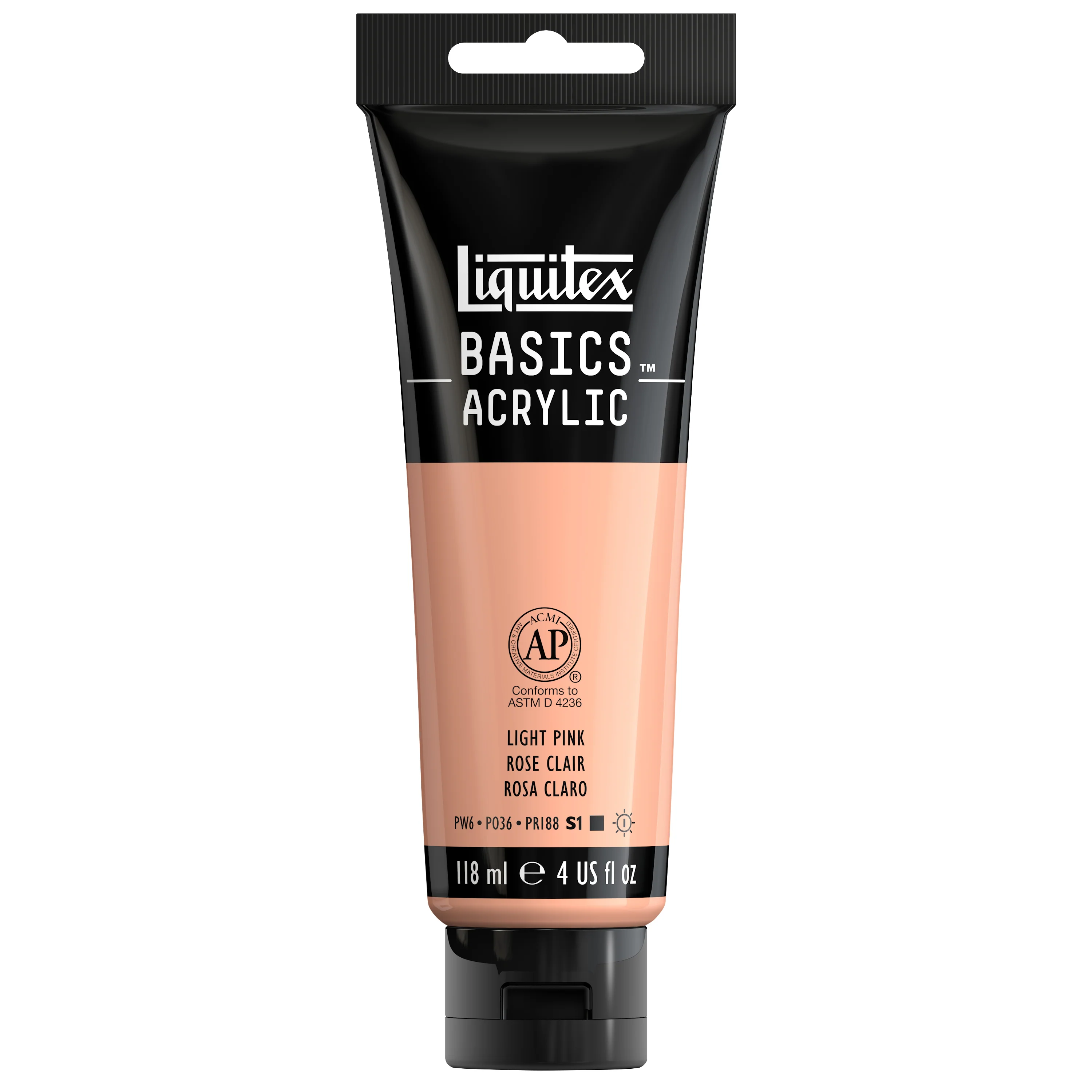 Basics Acrylic Color - Light Pink - Image 3