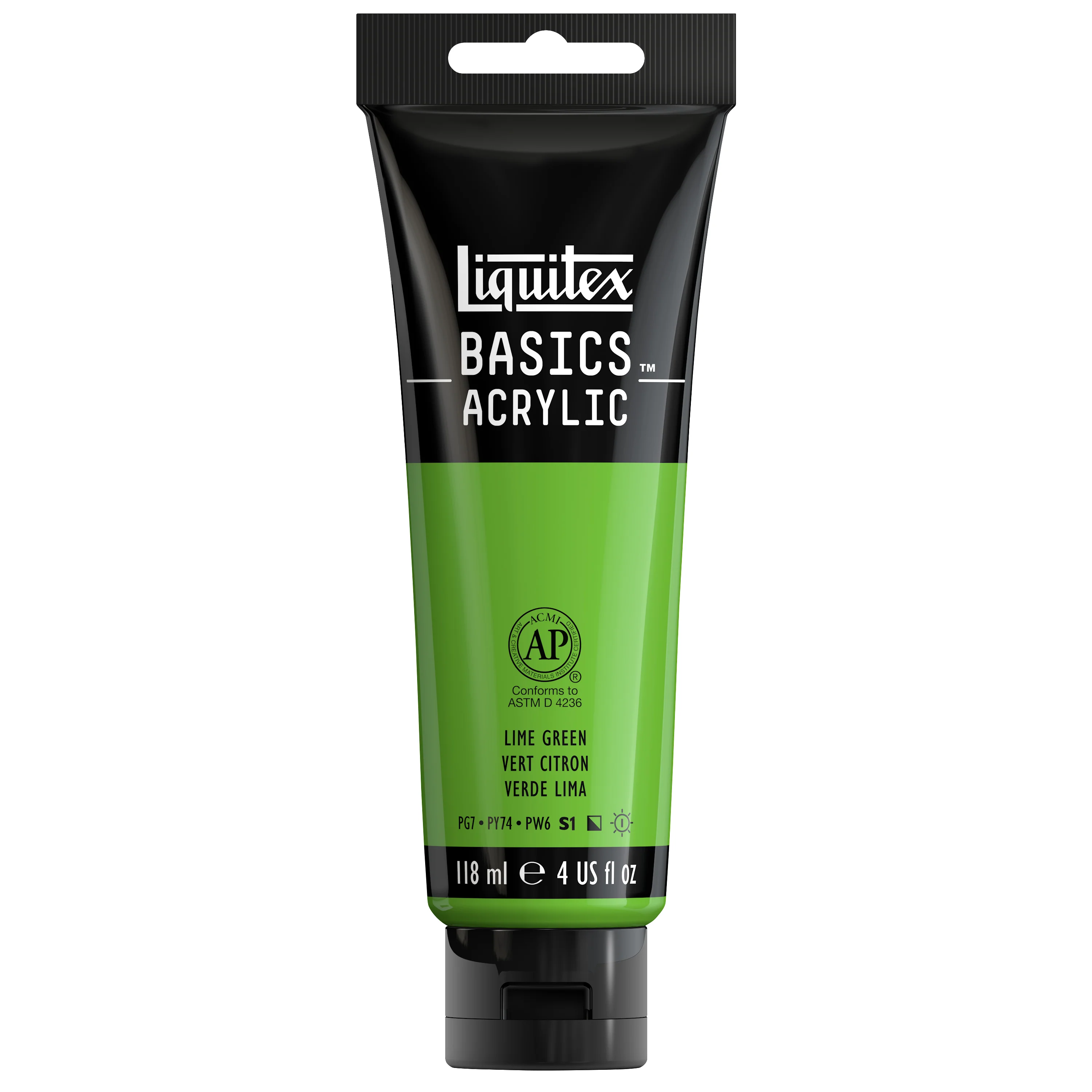 Basics Acrylic Color - Lime Green - Image 3