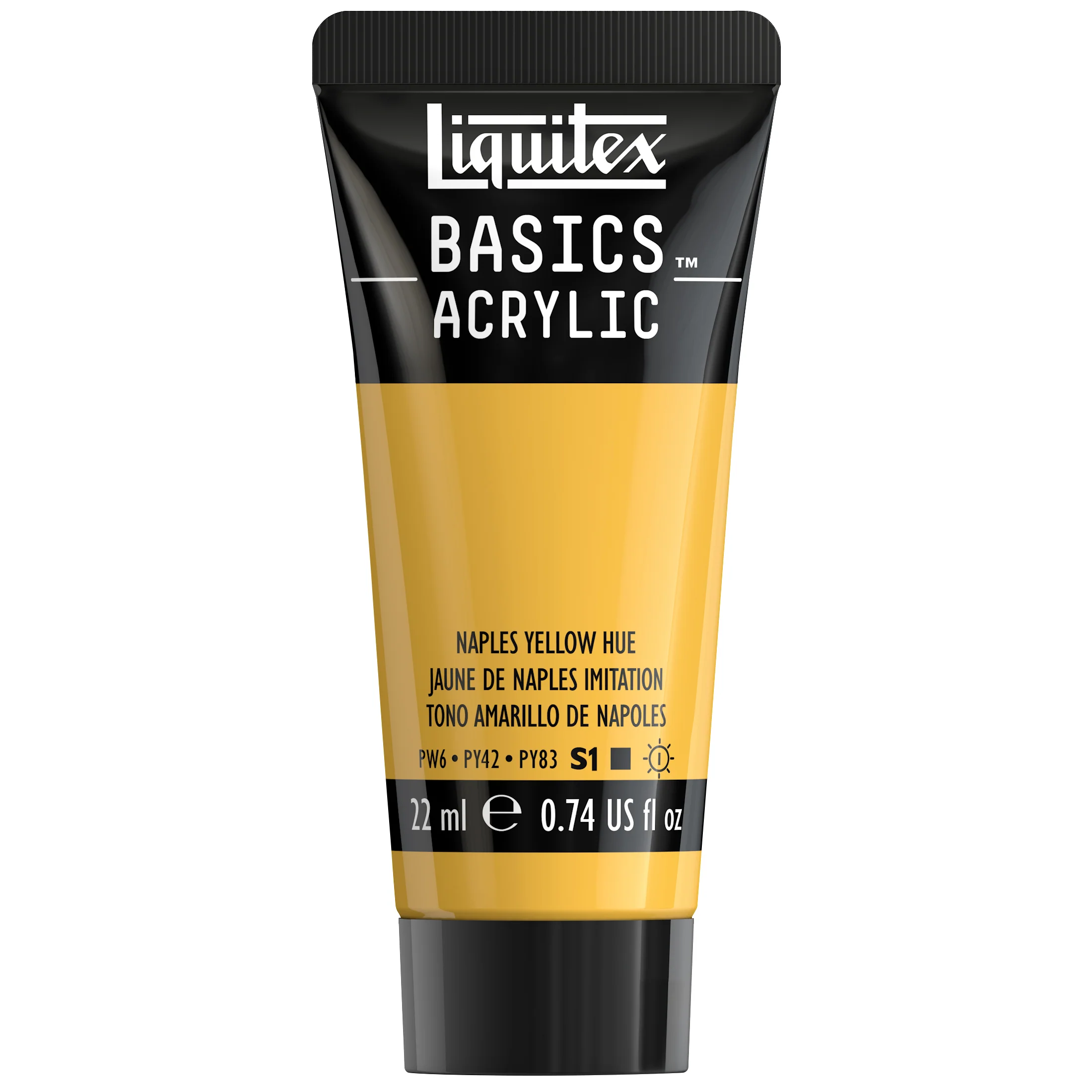 Basics Acrylic Color - Naples Yellow Hue - Image 2