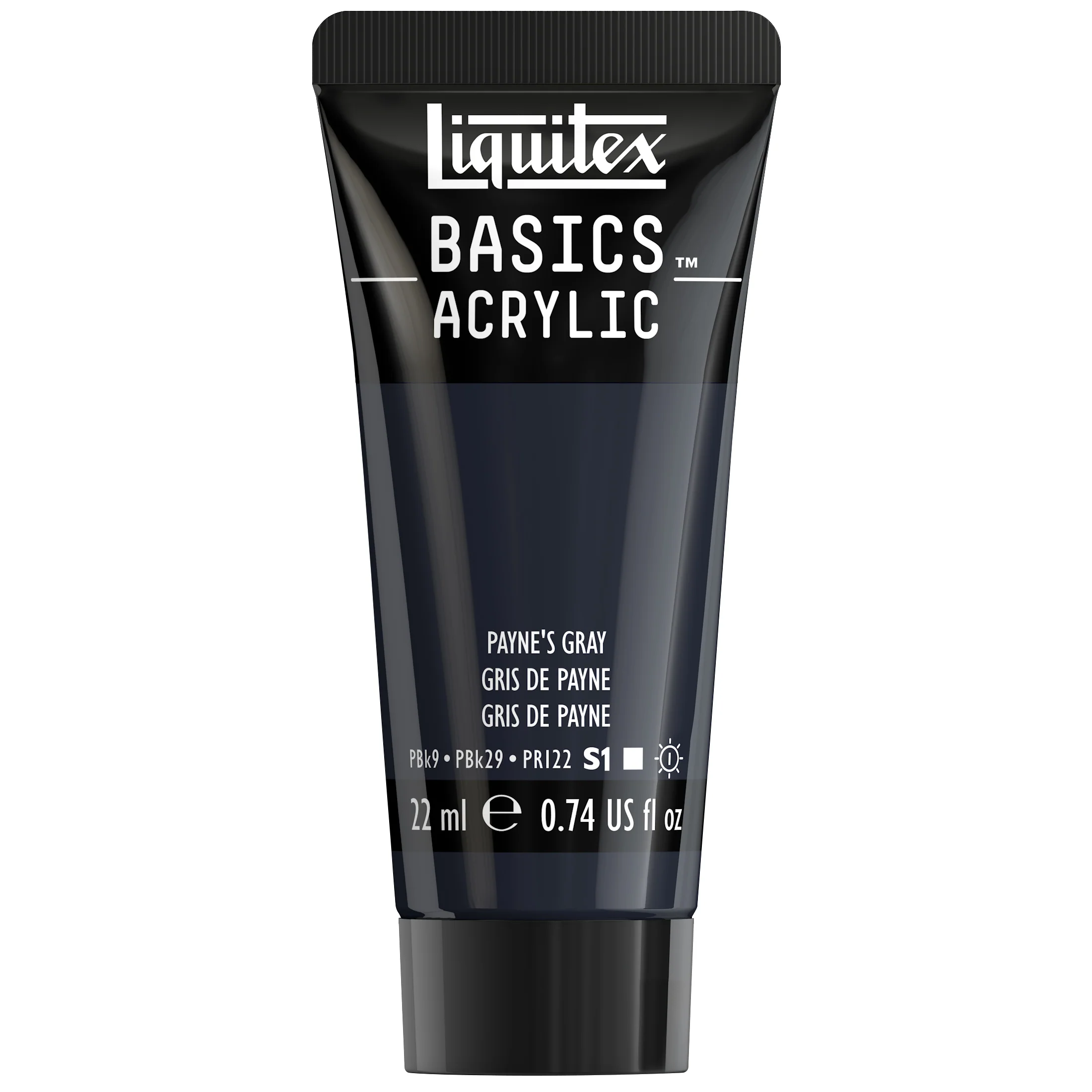 Basics Acrylic Color - Payne's Gray - Image 2