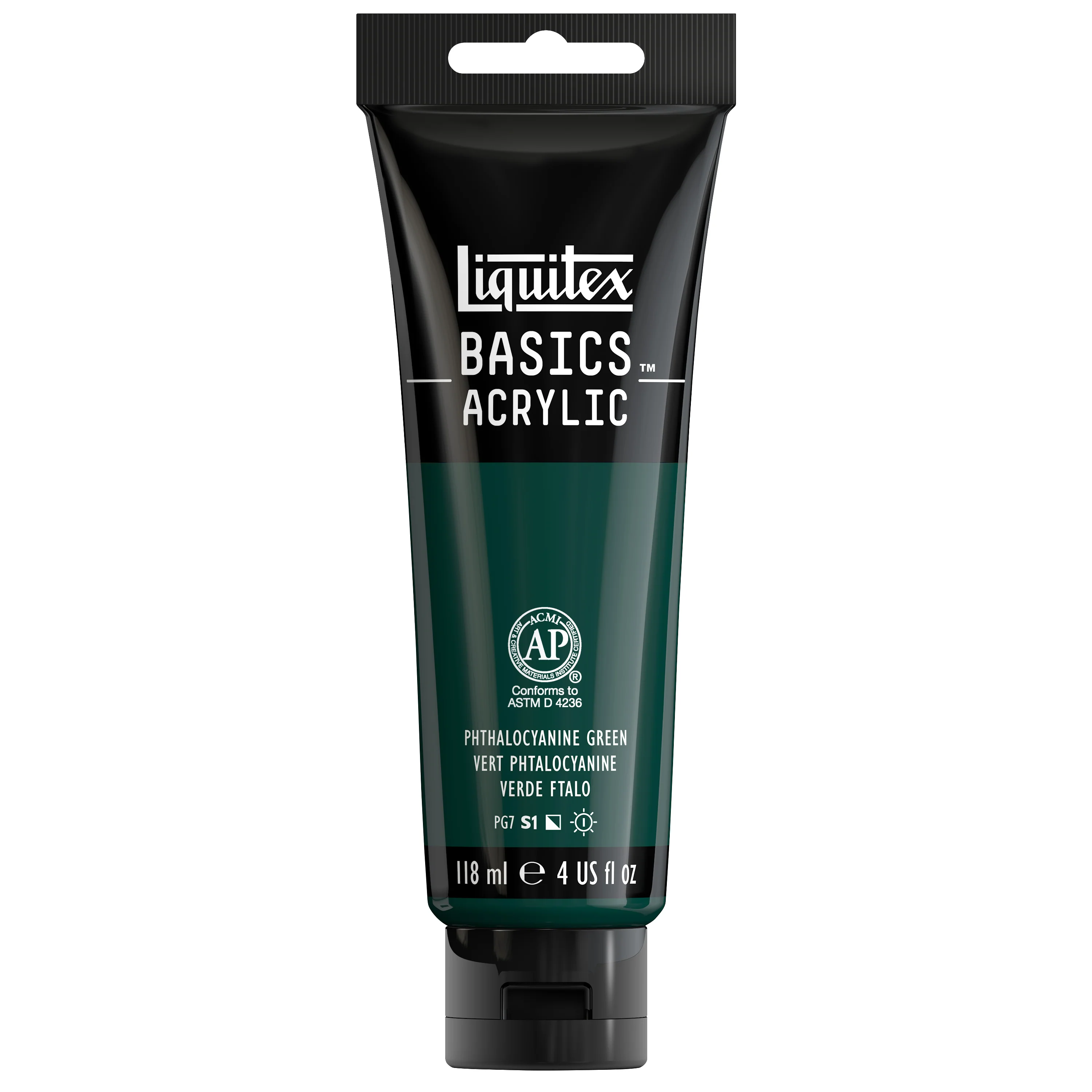 Basics Acrylic Color - Phthalocyanine Green - Image 3
