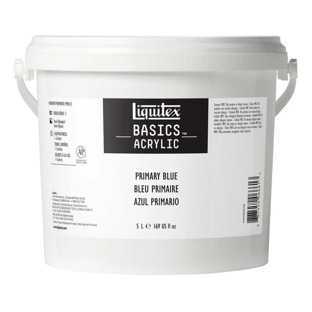Basics Acrylic Color - Primary Blue - Image 12