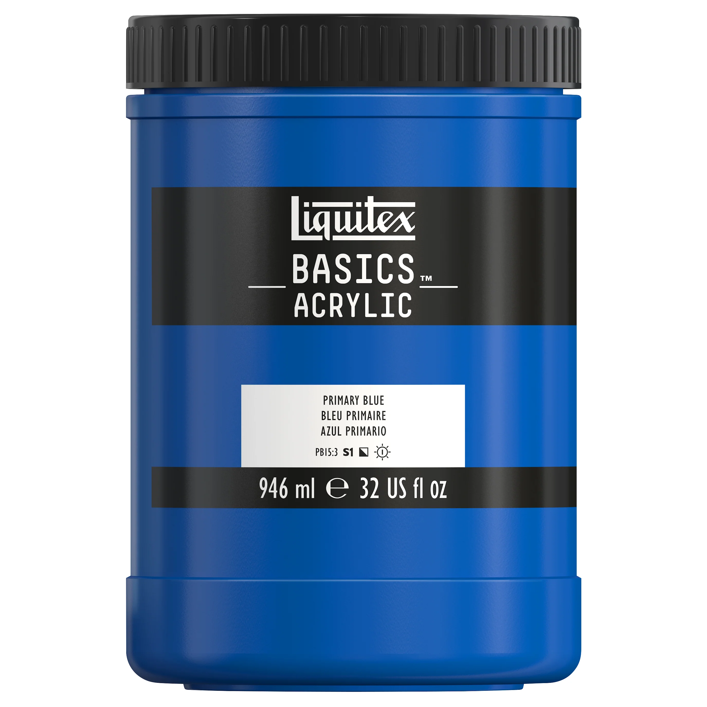 Basics Acrylic Color - Primary Blue - Image 6