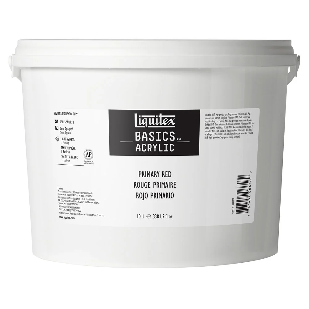 Basics Acrylic Color - Primary Red - Image 11
