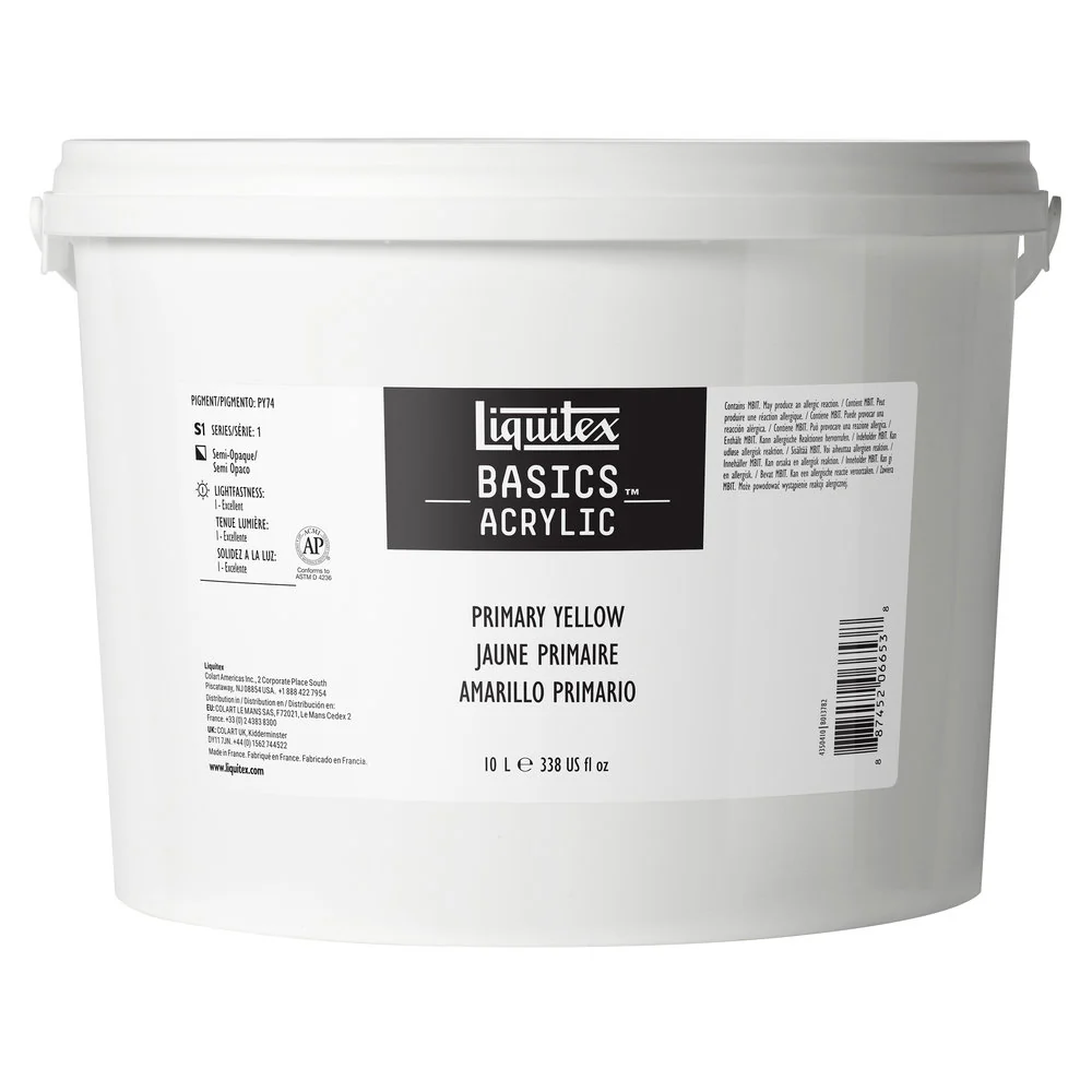 Basics Acrylic Color - Primary Yellow - Image 11