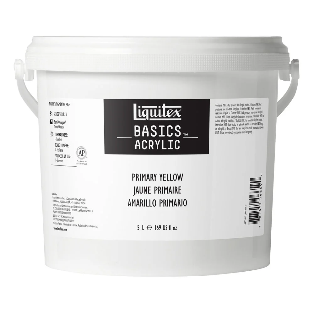 Basics Acrylic Color - Primary Yellow - Image 12