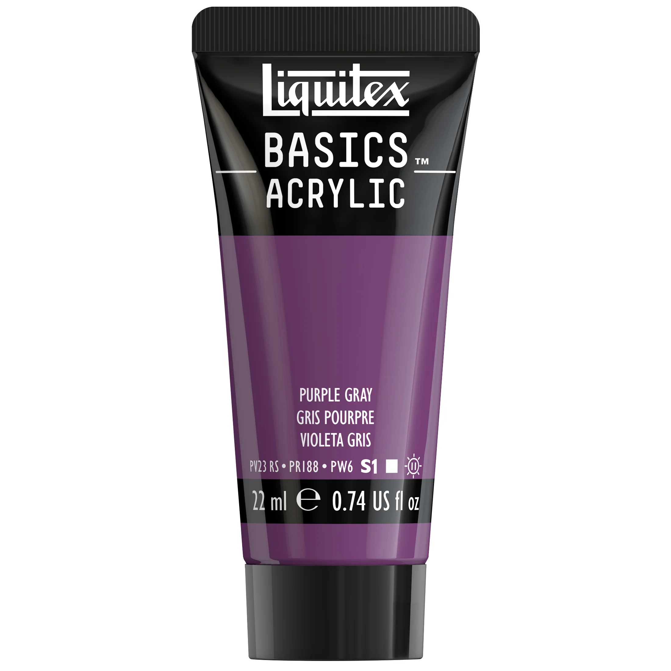 Basics Acrylic Color - Purple Gray - Image 2