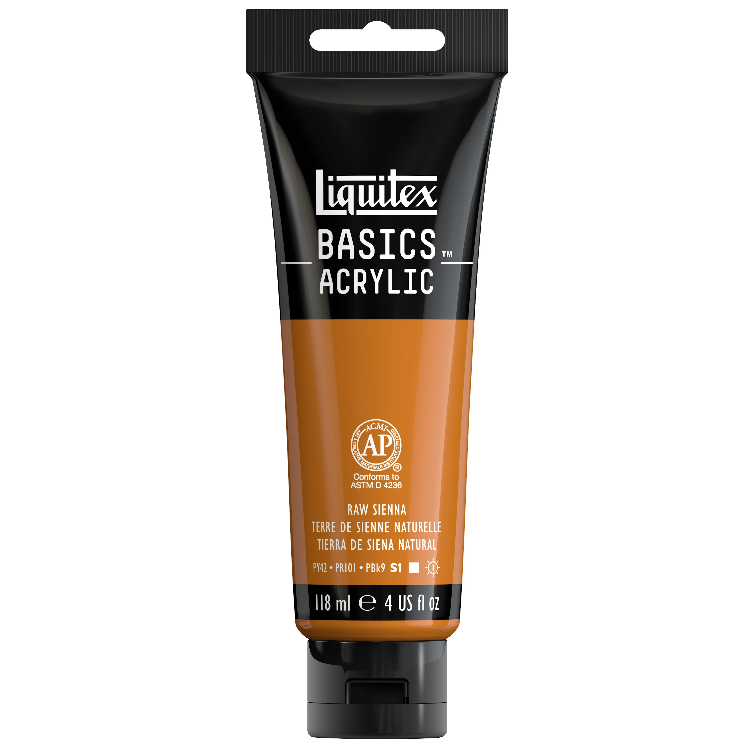 Basics Acrylic Color - Raw Sienna - Image 3