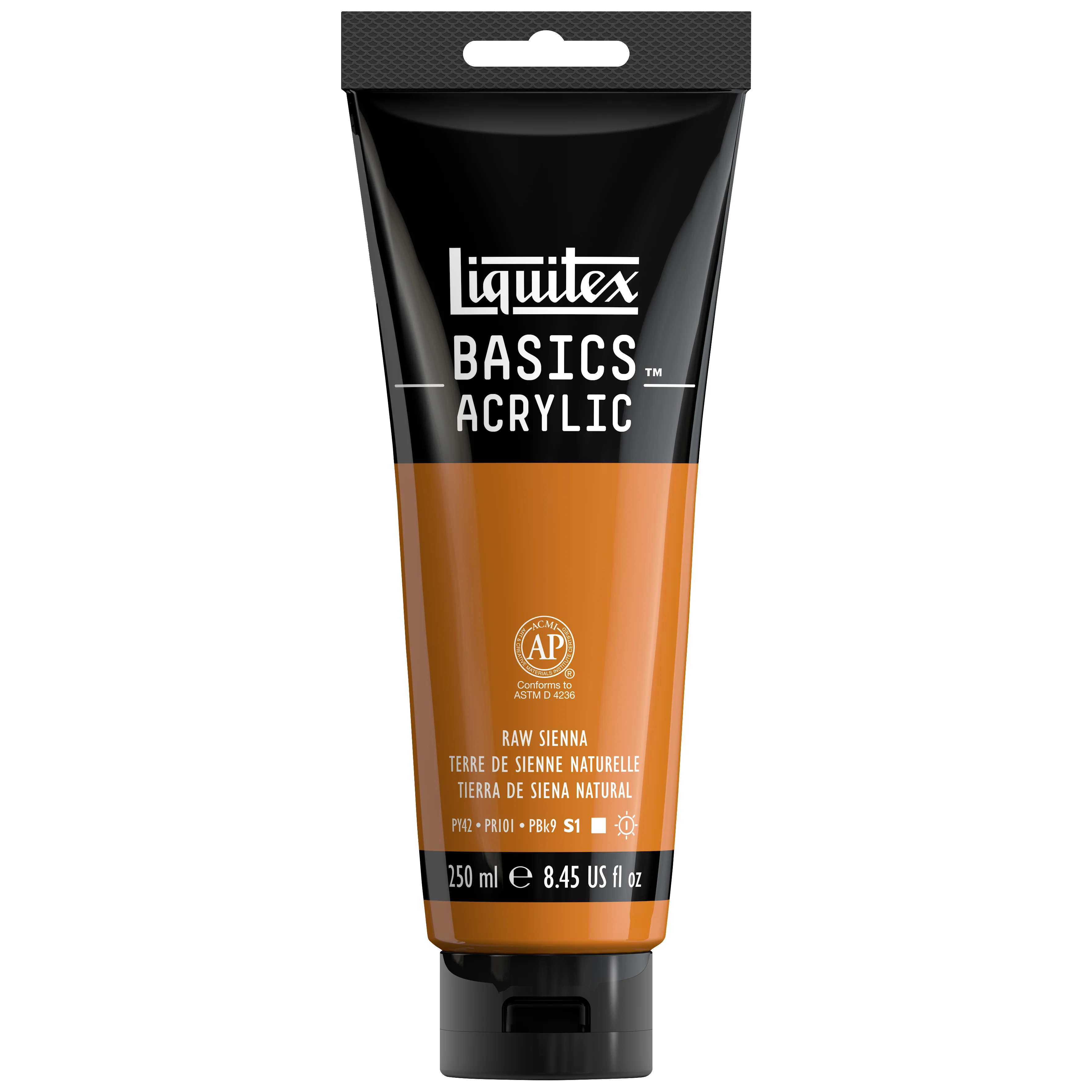 Basics Acrylic Color - Raw Sienna - Image 4