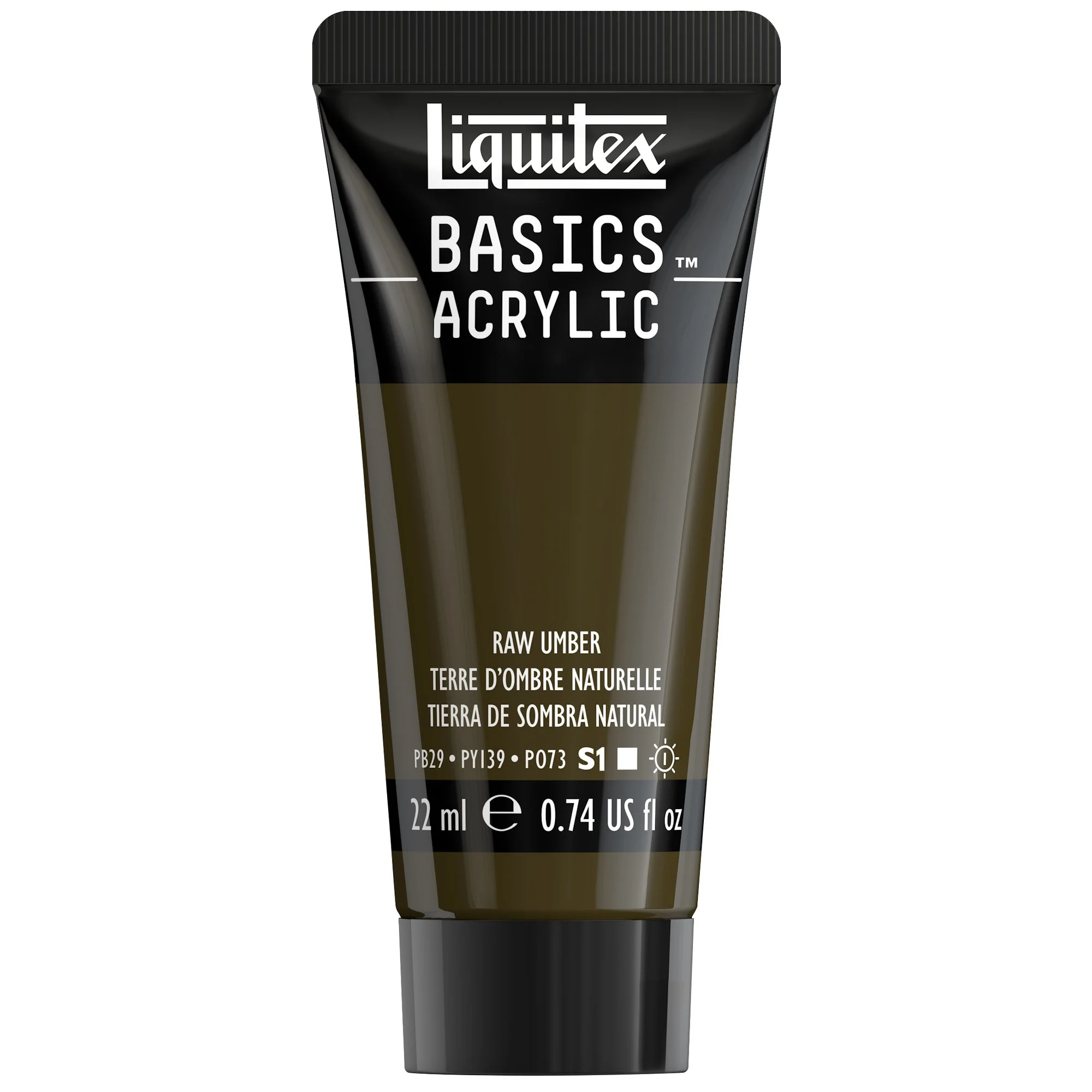 Basics Acrylic Color - Raw Umber - Image 2