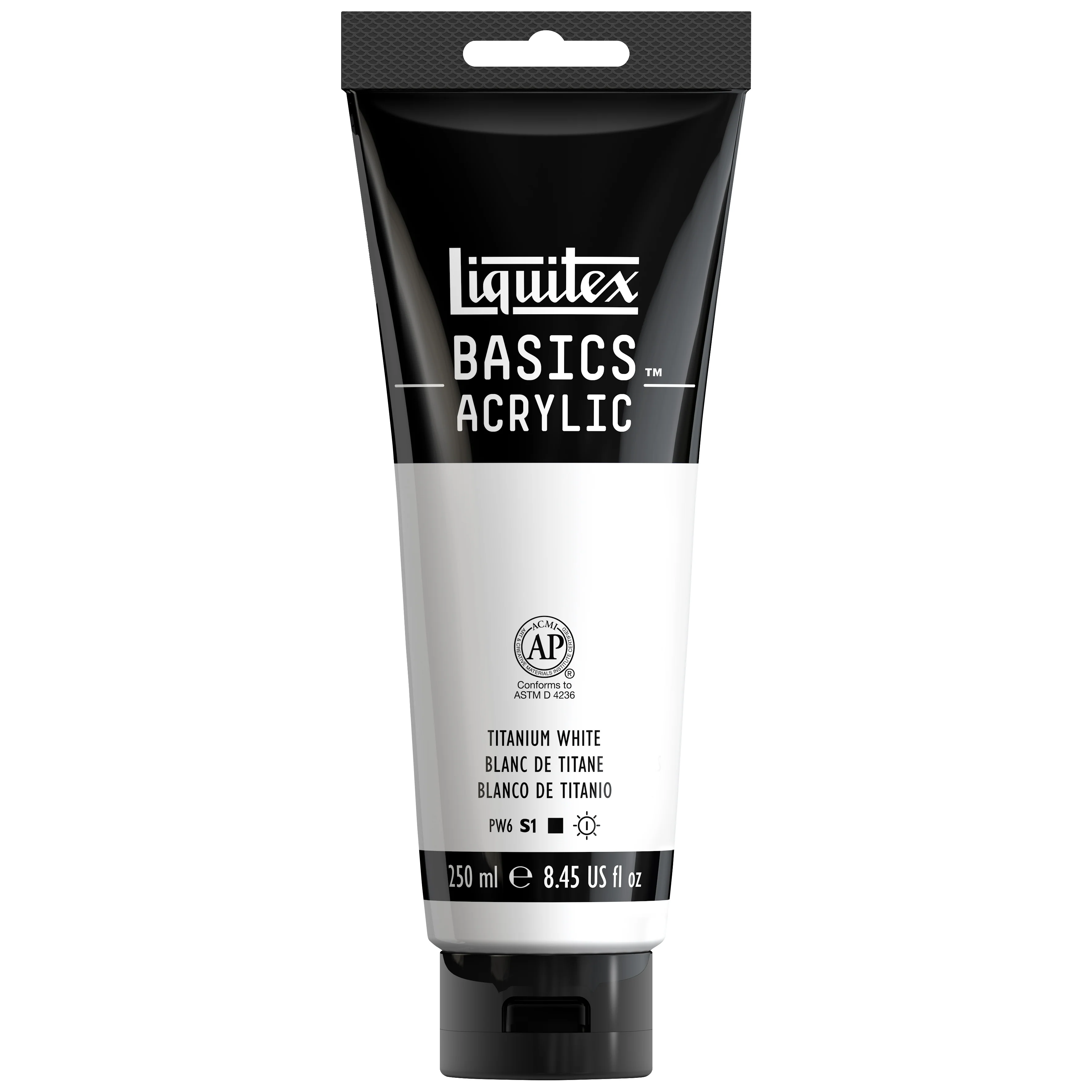 Basics Acrylic Color - Titanium White - Image 4