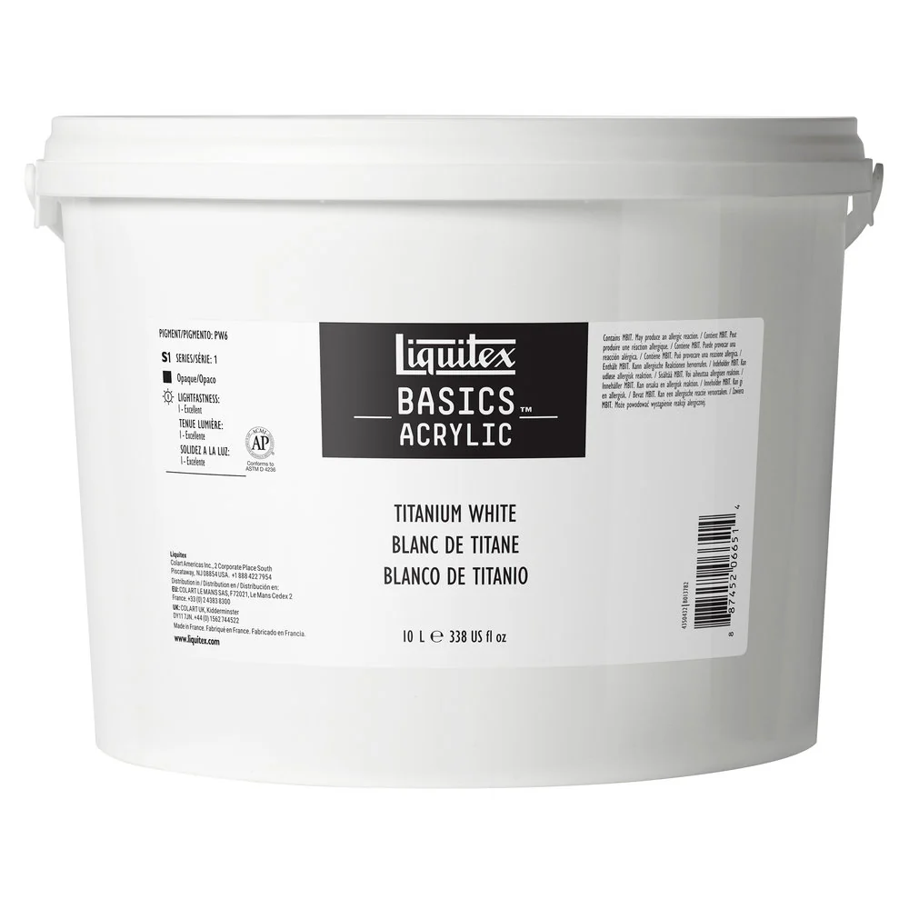 Basics Acrylic Color - Titanium White - Image 9