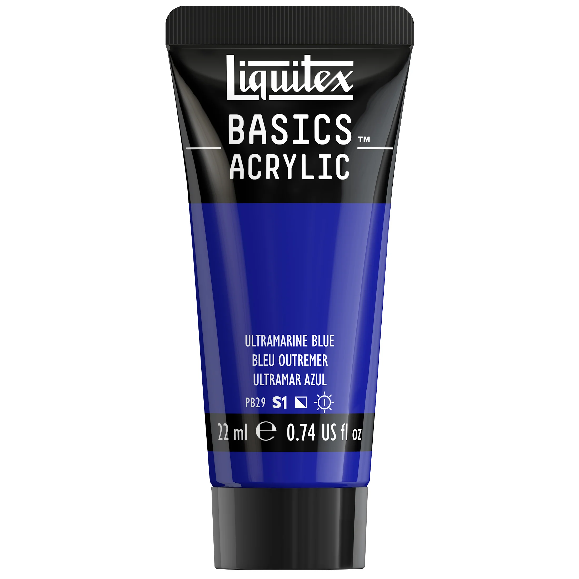 Basics Acrylic Color - Ultramarine Blue - Image 2