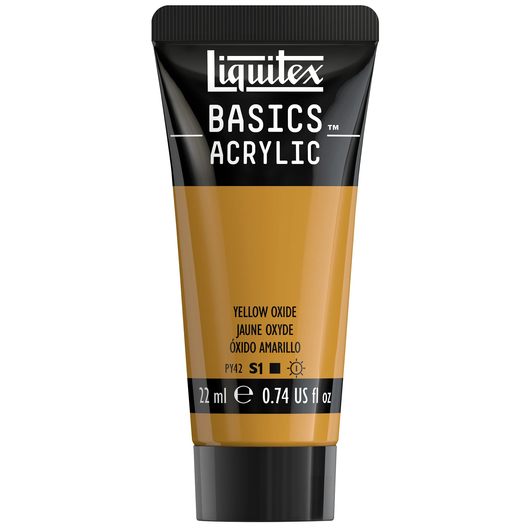Basics Acrylic Color - Yellow Oxide - Image 2