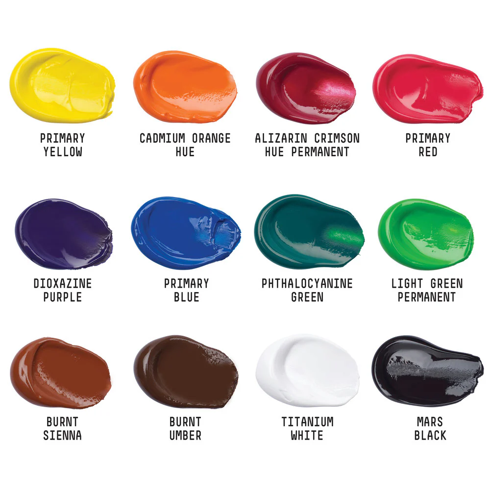 Basics Acrylic Set - 12x22ml - Image 2