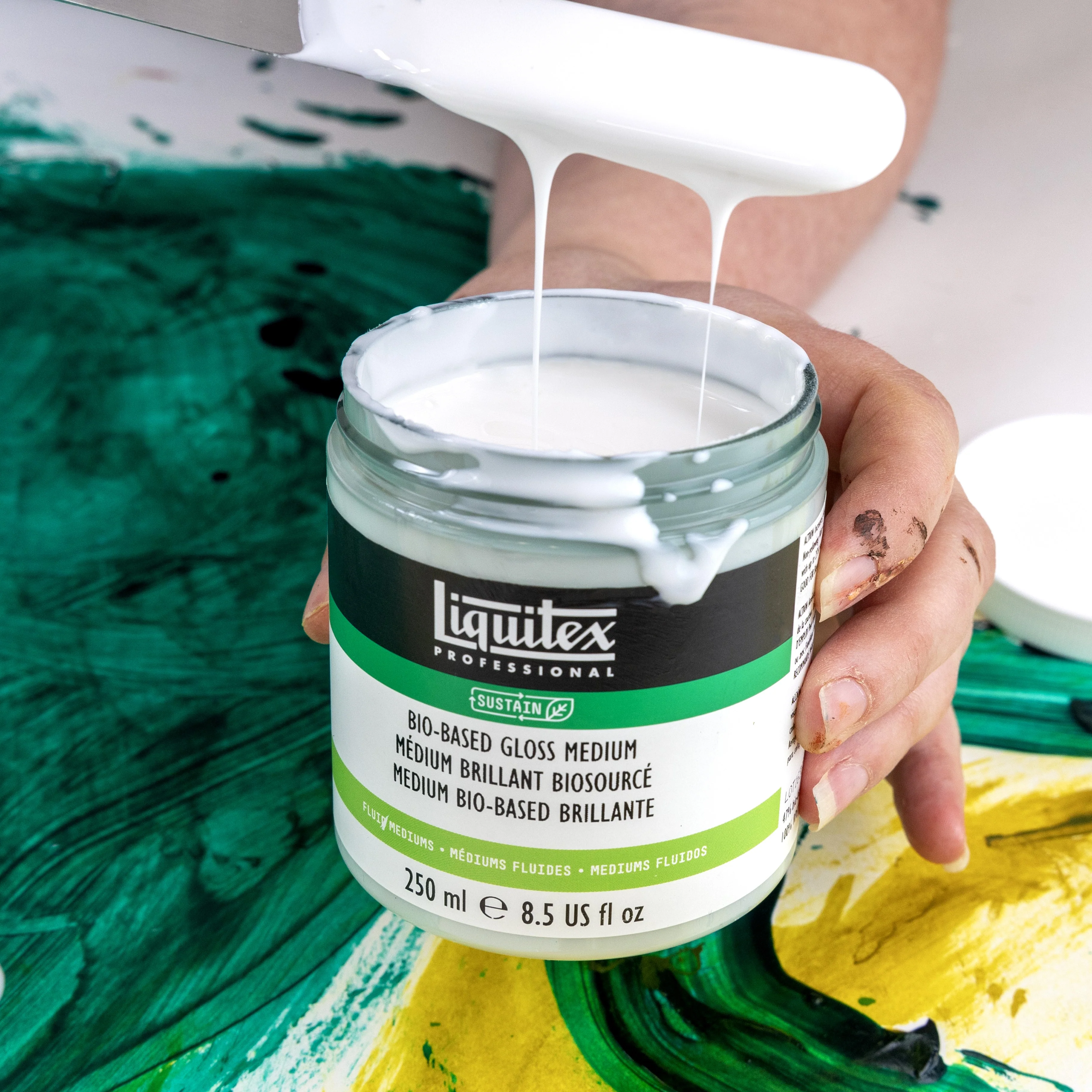 Bio-Based Acrylic Medium - Matte Gel - Image 5