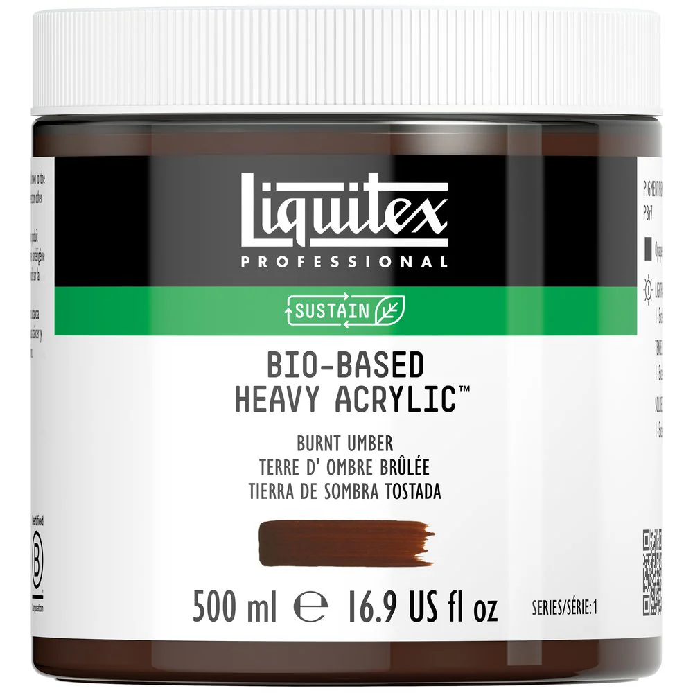 Bio-based Heavy Acrylic - Burnt Umber - Image 3
