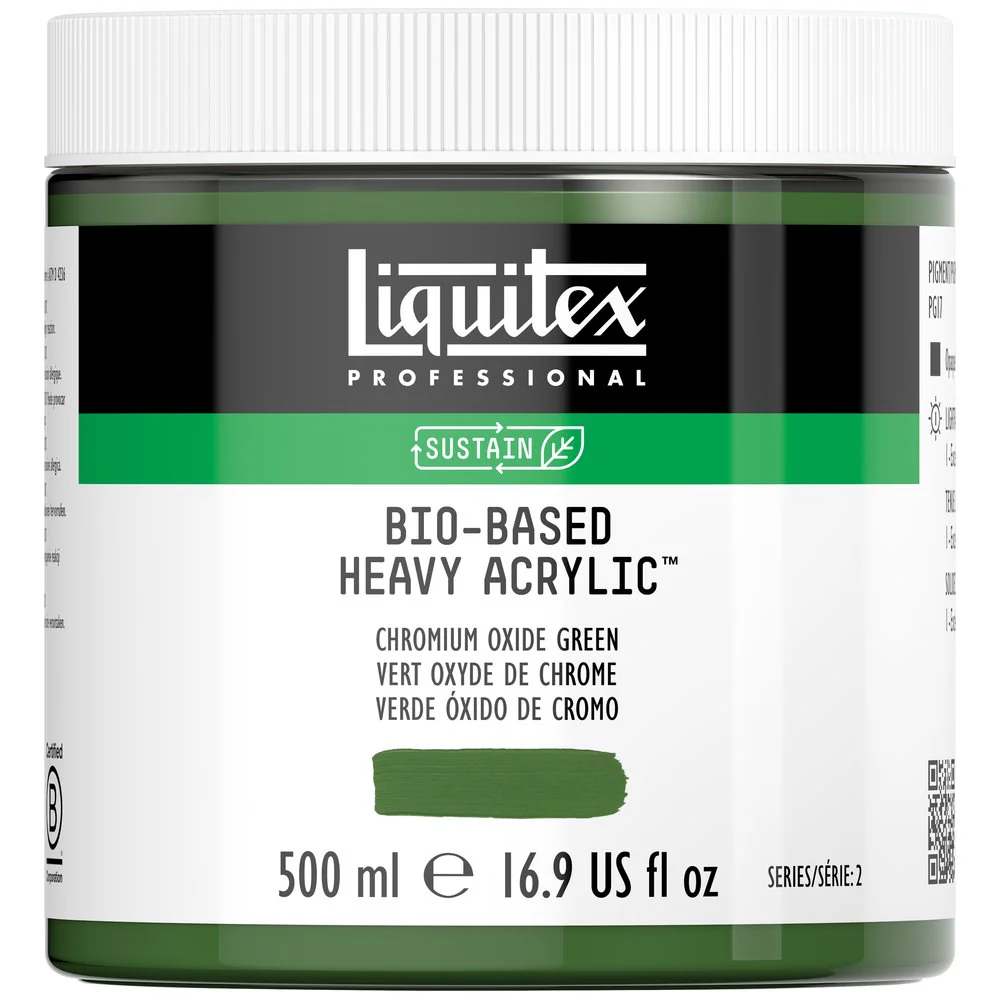 Bio-based Heavy Acrylic - Chromium Oxide Green - Universal - Image 3