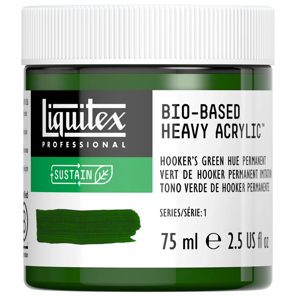 Bio-based Heavy Acrylic - Hooker’s Green Hue Permanent - Universal - Image 2