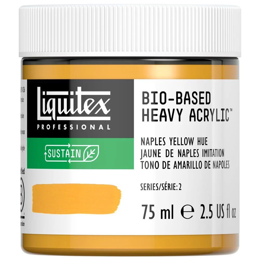 Bio-based Heavy Acrylic - Naples Yellow Hue - Universal - Image 2