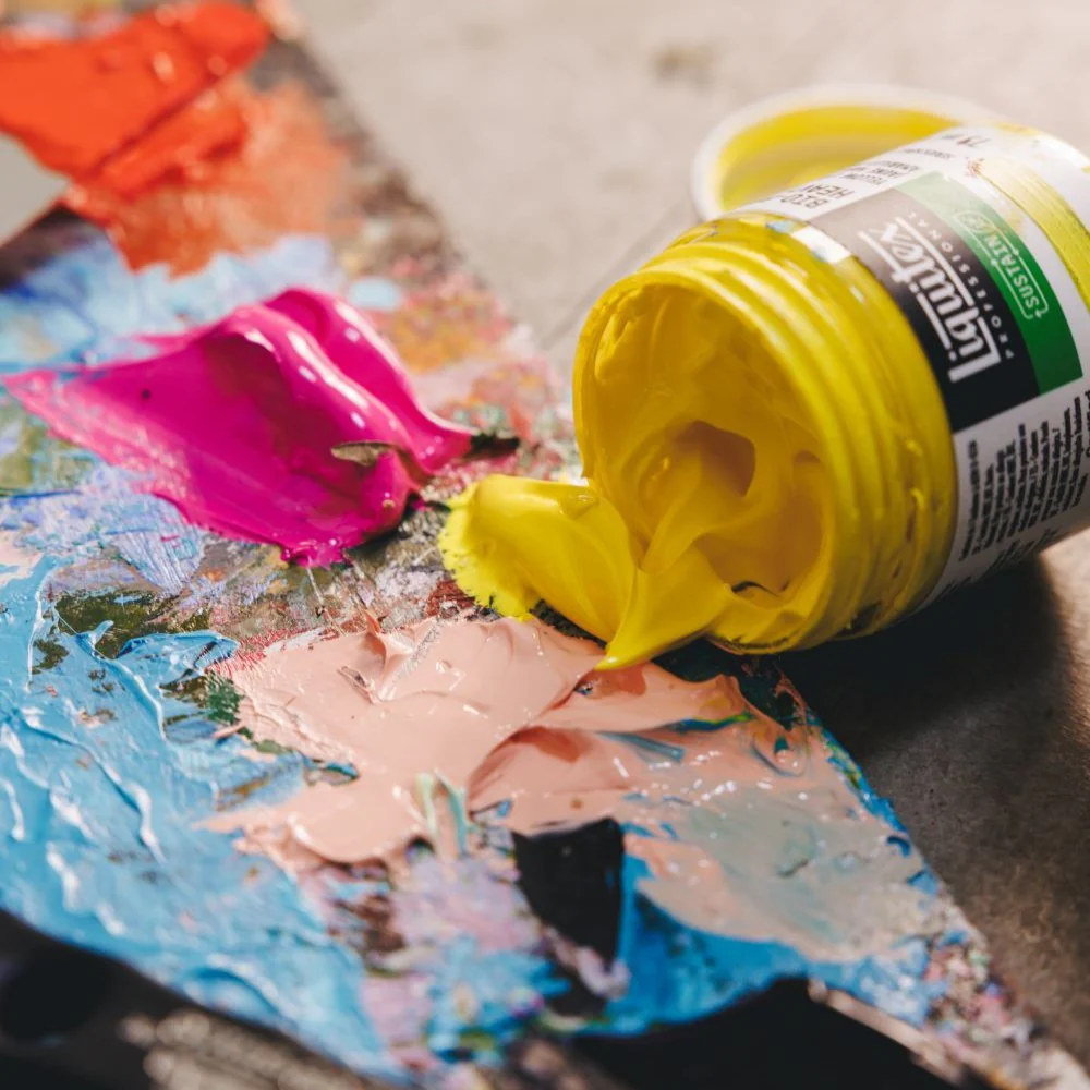 Bio-based Heavy Acrylic - Yellow Light Hansa - Universal - Image 6