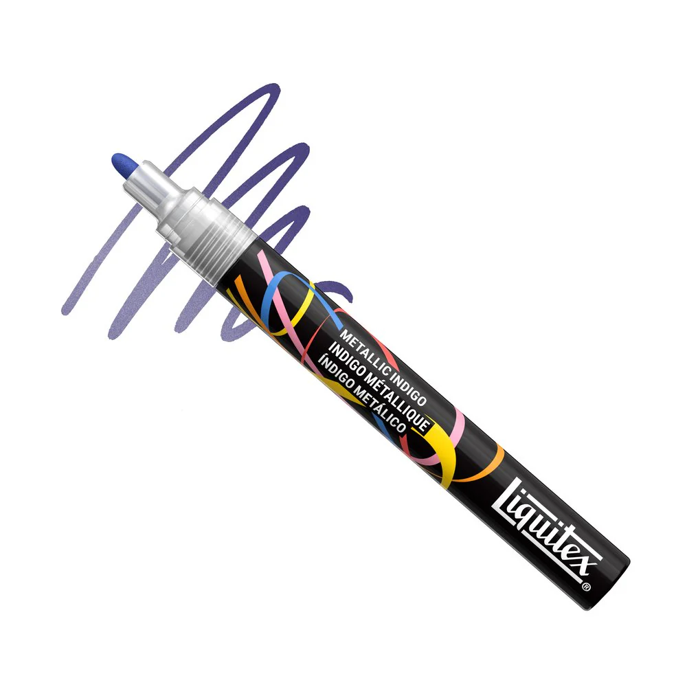 Liquitex Marker - Metallic Indigo - Image 2