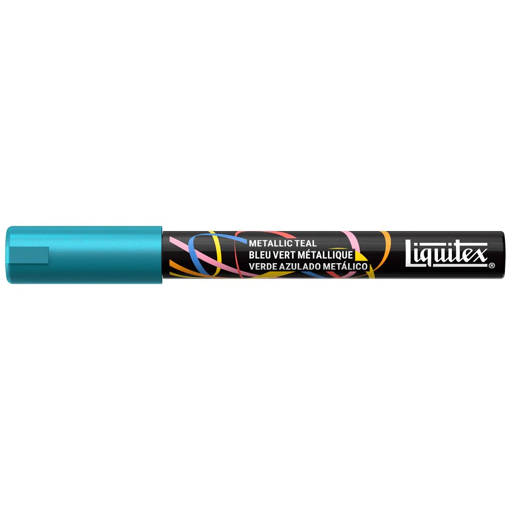 Liquitex Marker - Metallic Teal - Image 2