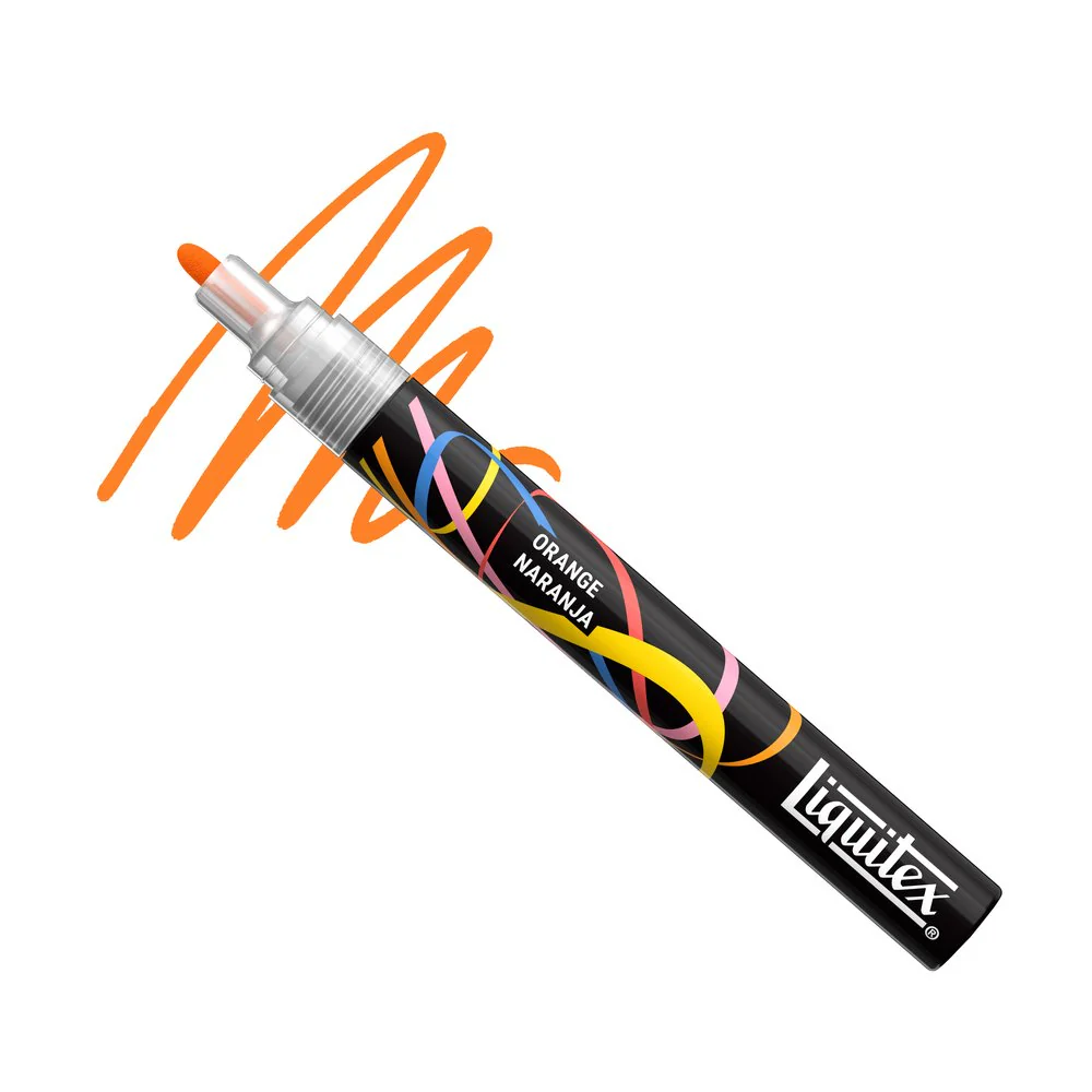 Liquitex Marker - Orange - Image 2