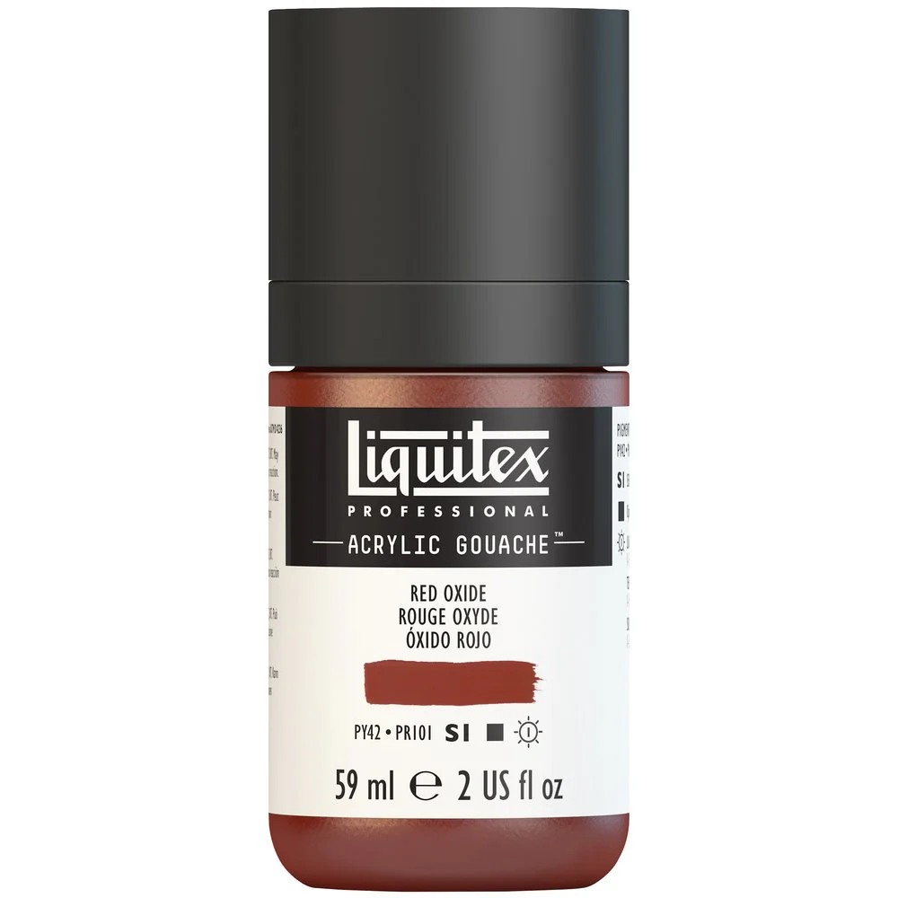 Professional Acrylic Gouache - Red Oxide - Image 2