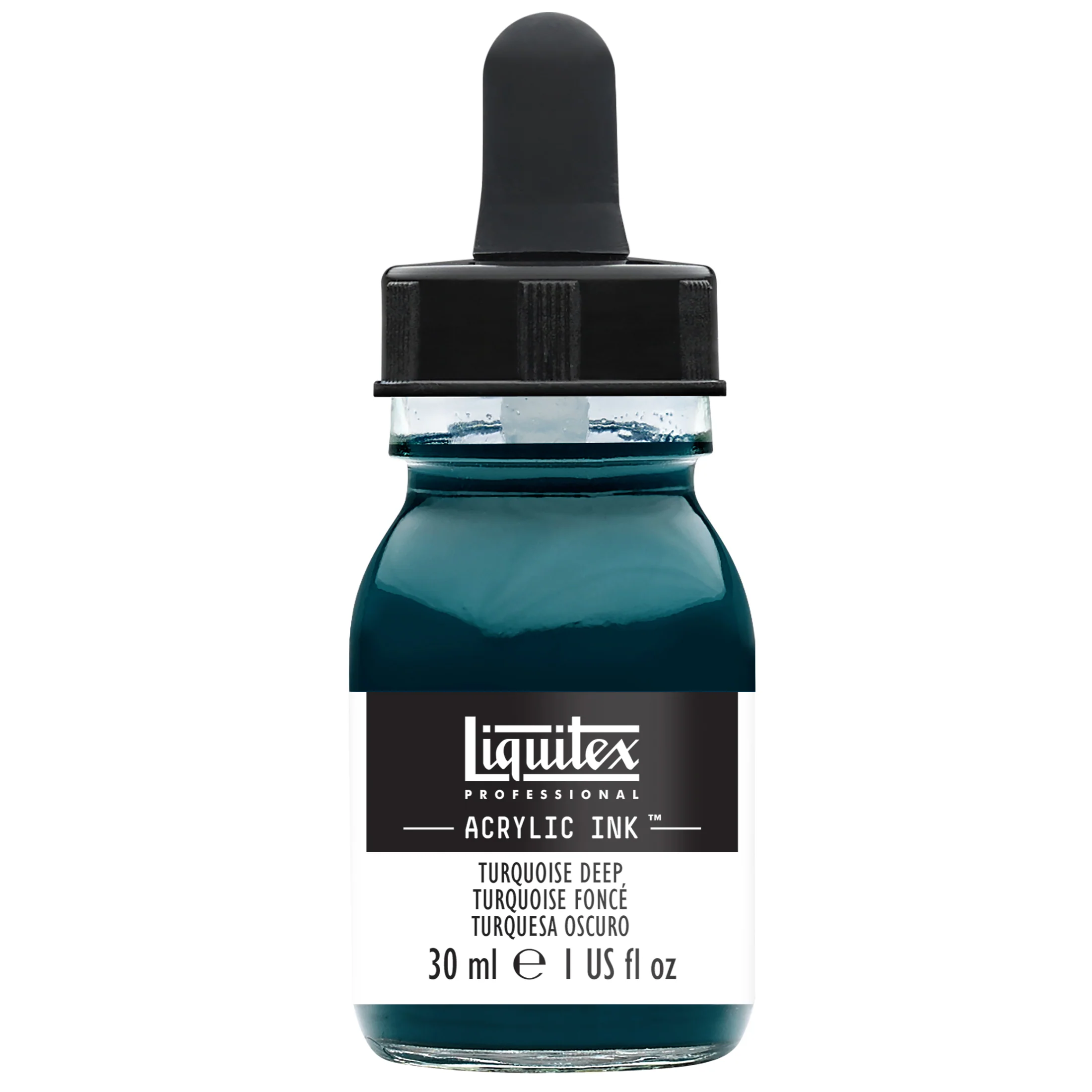 Professional Acrylic Ink - Turquoise Deep - Image 2