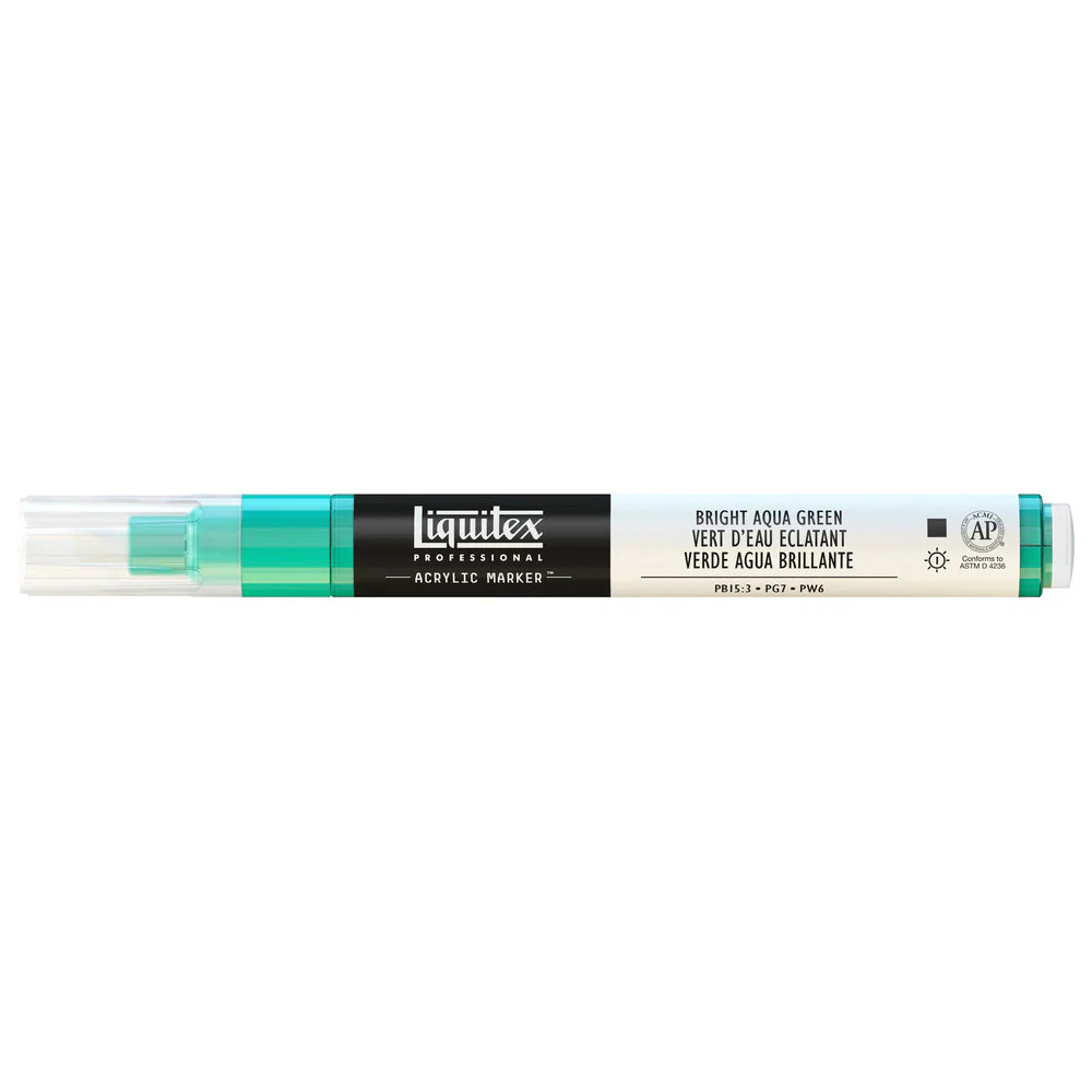 Professional Acrylic Marker - Bright Aqua Green - Image 2