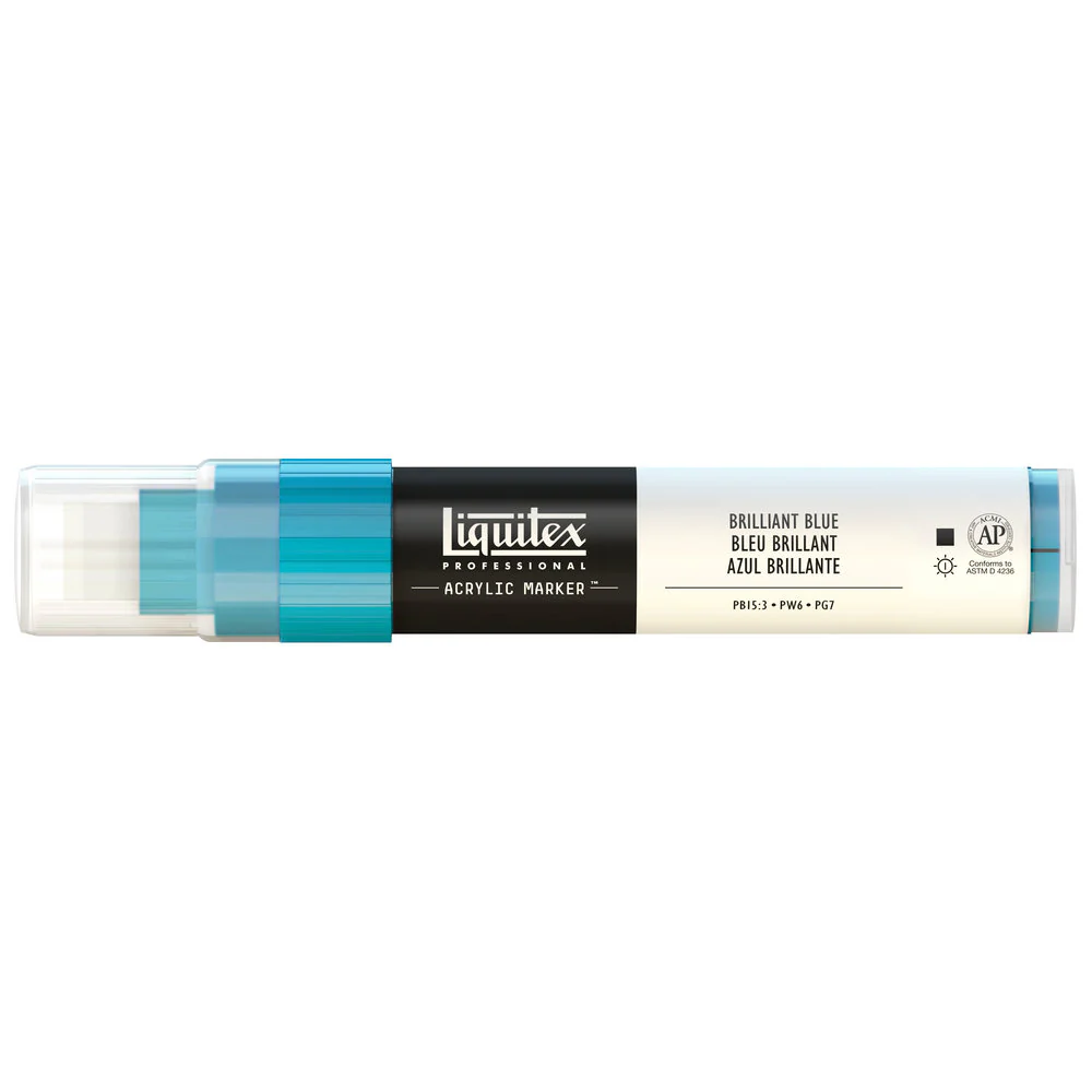 Professional Acrylic Marker - Brilliant Blue - Image 3