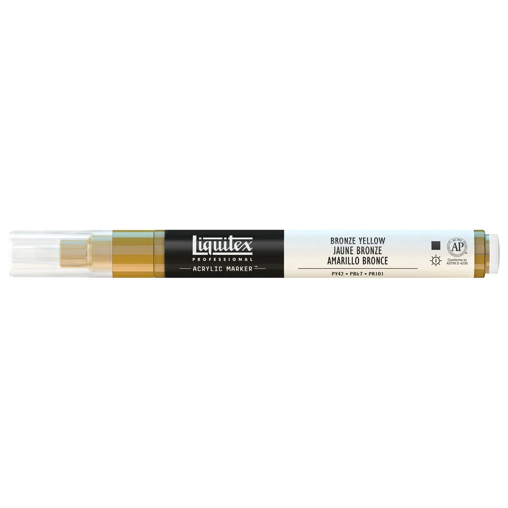 Professional Acrylic Marker - Bronze Yellow - Image 2