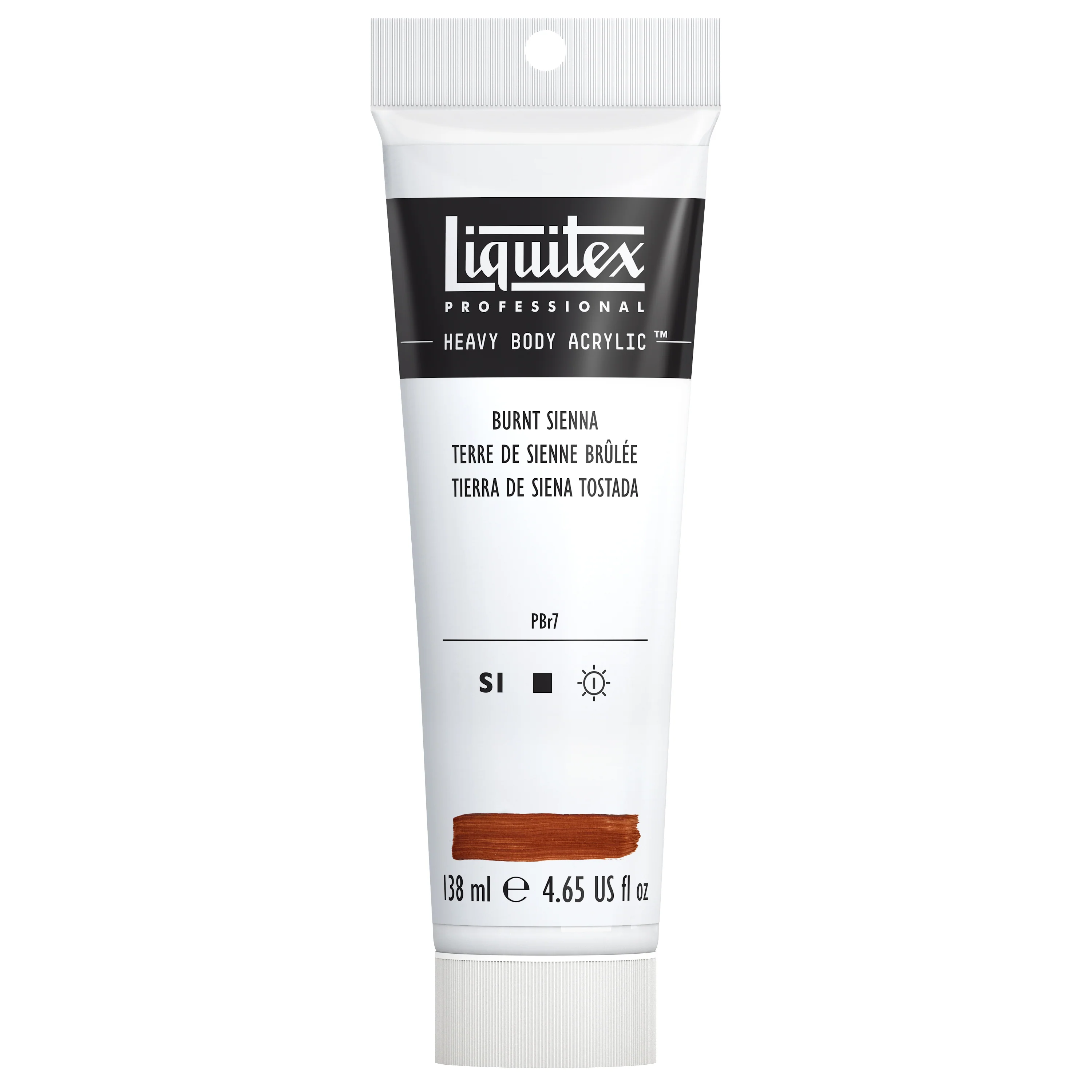 Professional Heavy Body Acrylic - Burnt Sienna - Image 2