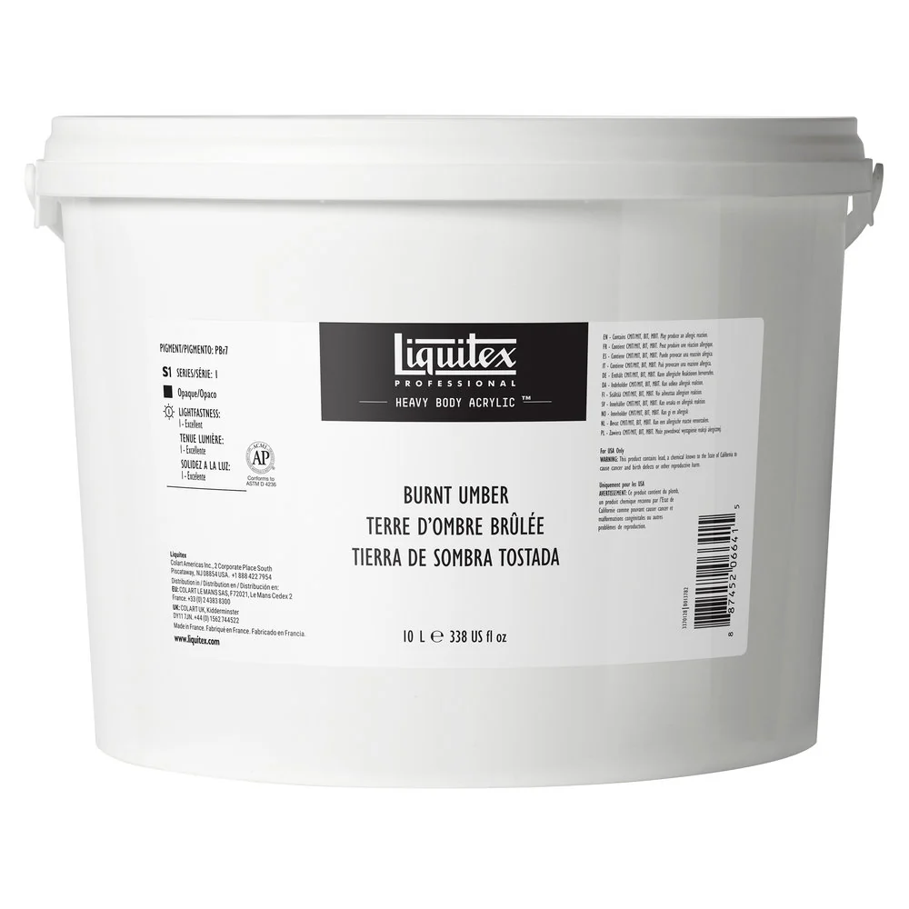 Professional Heavy Body Acrylic - Burnt Umber - Image 10