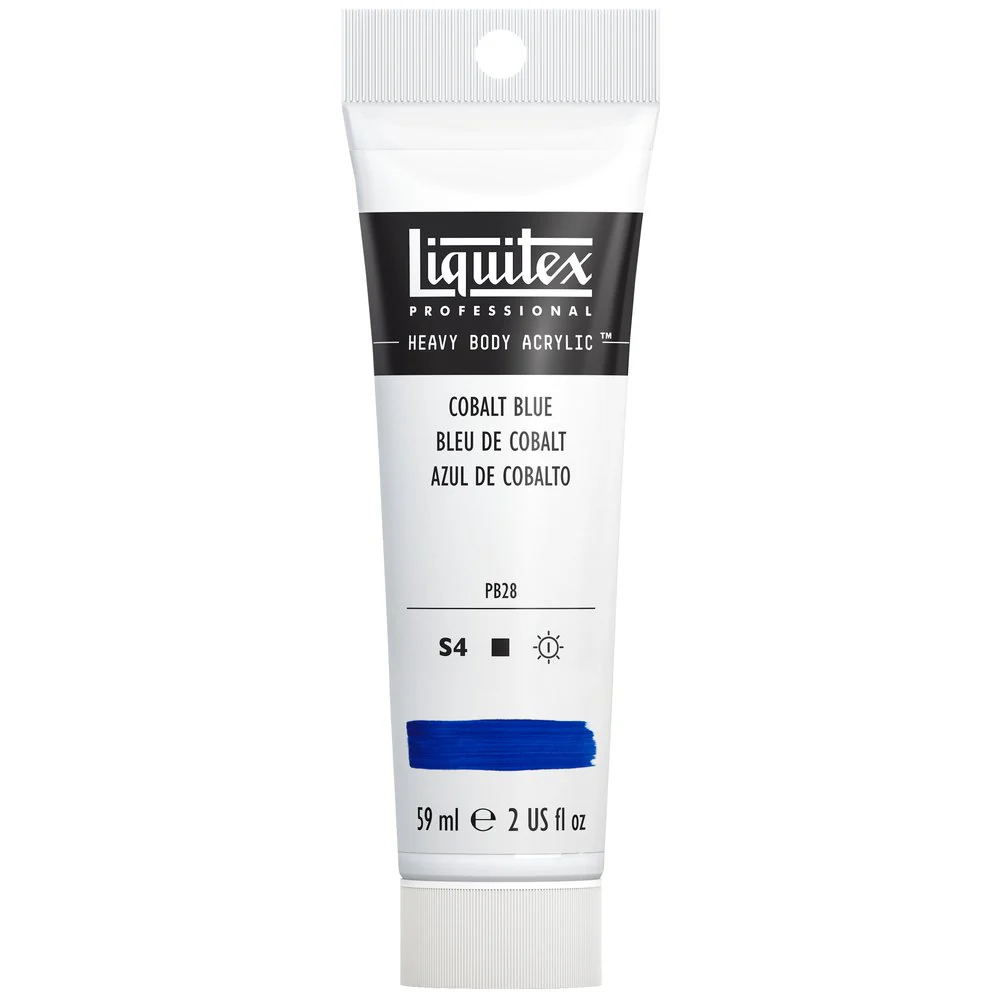 Professional Heavy Body Acrylic - Cobalt Blue - Image 7
