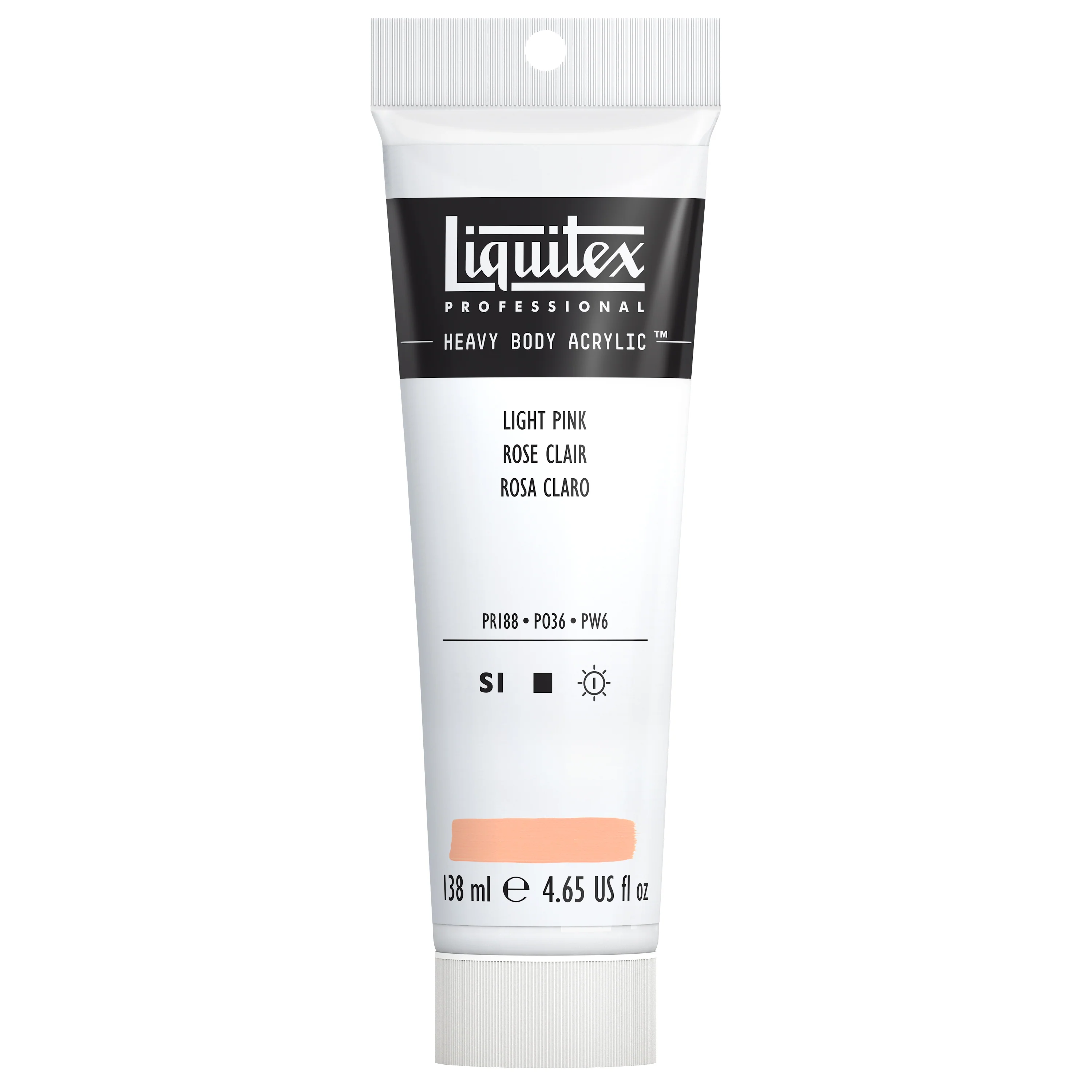 Professional Heavy Body Acrylic - Light Pink - Image 2