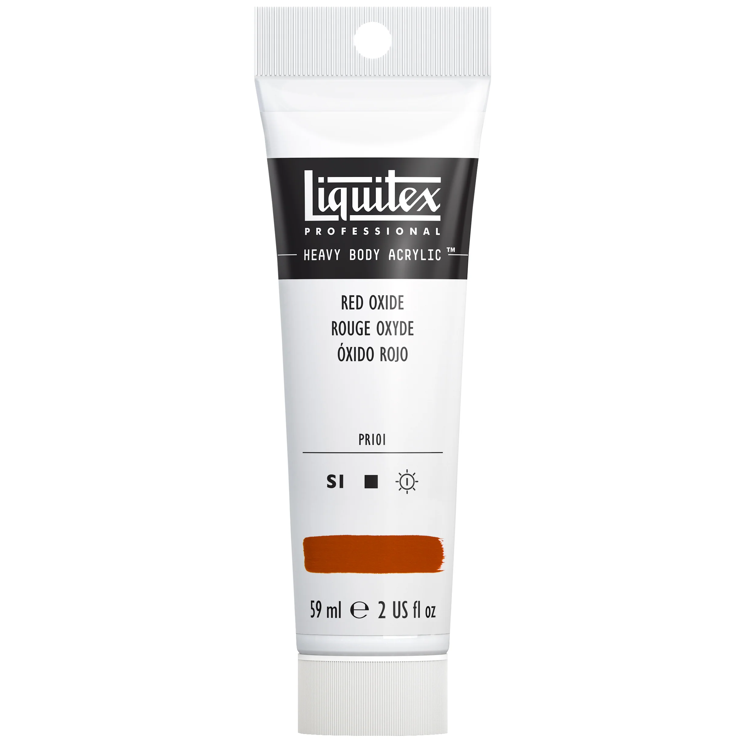 Professional Heavy Body Acrylic - Red Oxide - Image 2