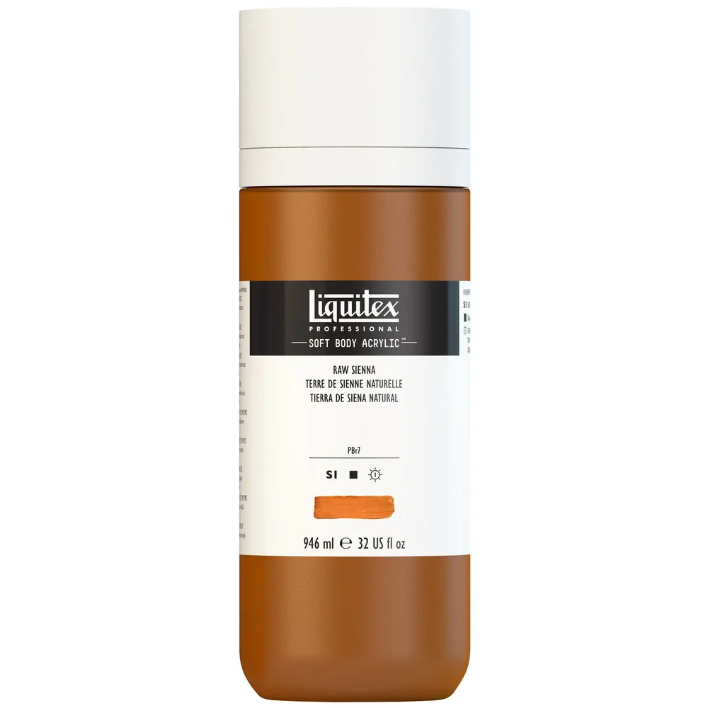 Professional Soft Body Acrylic - Raw Sienna - Universal - Image 5
