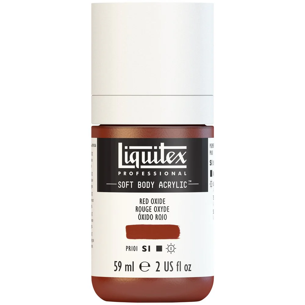 Professional Soft Body Acrylic - Red Oxide - Universal - Image 2