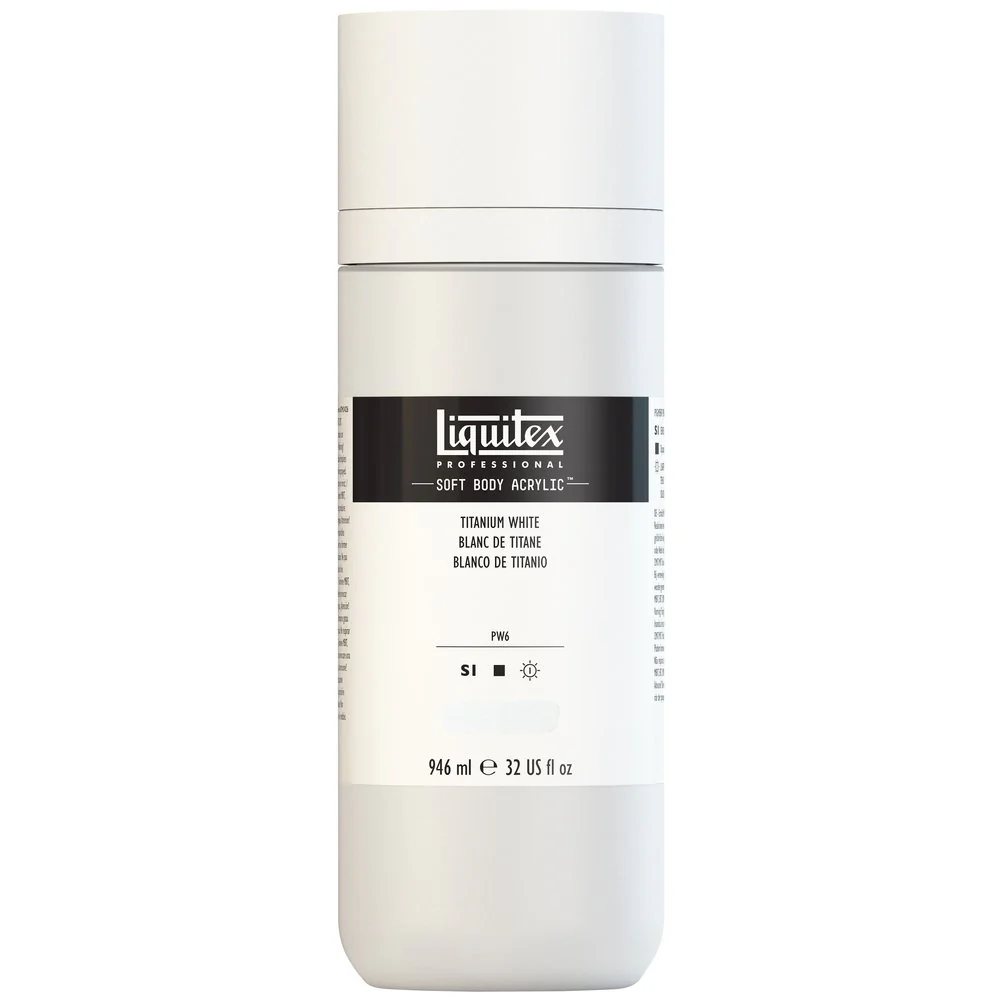 Professional Soft Body Acrylic - Titanium White - Universal - Image 4