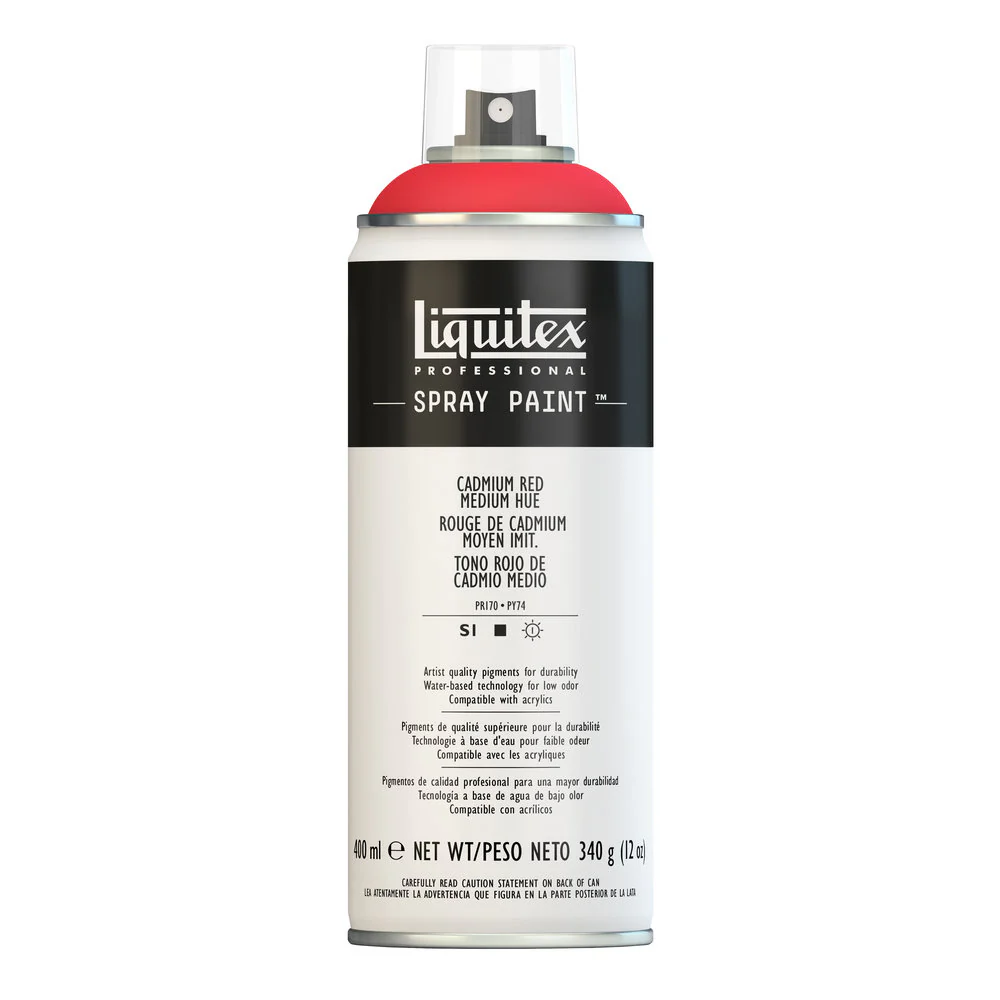 Professional Spray Paint - Cadmium Red Medium Hue - Image 2